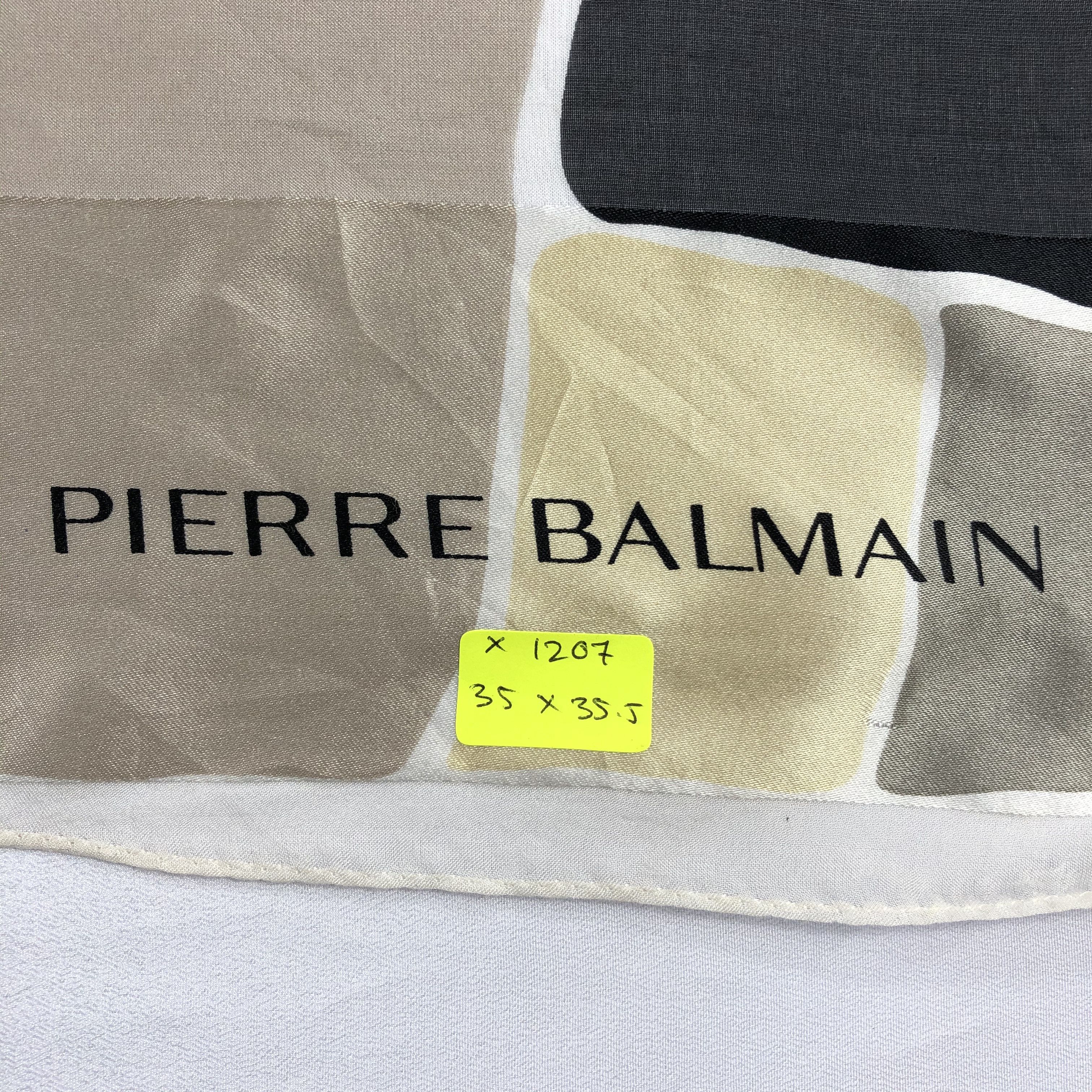 Pierre Balmain Vintage Pierre Balmain Silk Scarf Size ONE SIZE - 7 Thumbnail