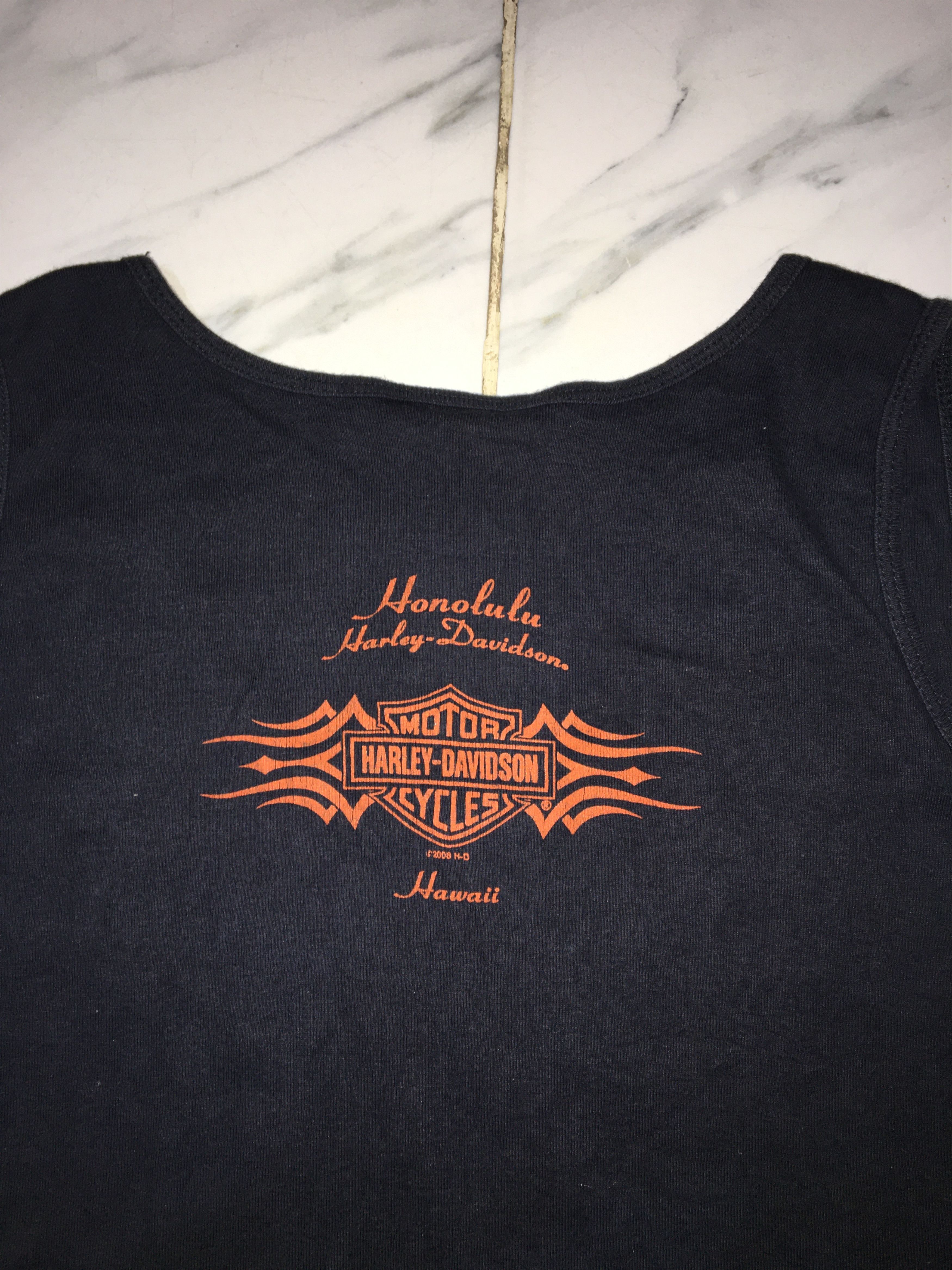 Harley Davidson Vintage 2008 Harley Davidson Tank Top Size US XL / EU 56 / 4 - 6 Thumbnail