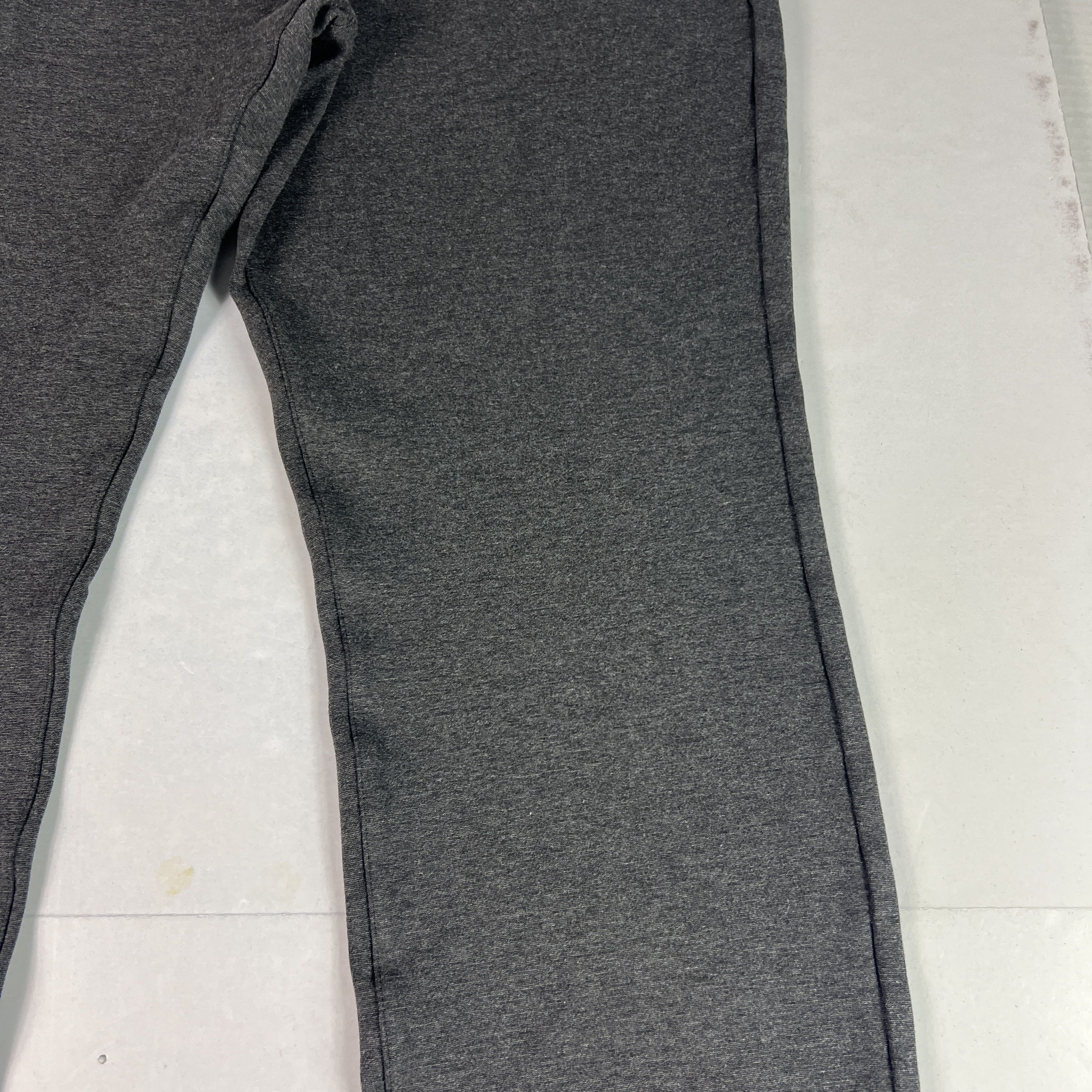 Paige Paige Pants Strafford Straight Iced Black Stretch Trousers Size US 34 / EU 50 - 4 Thumbnail