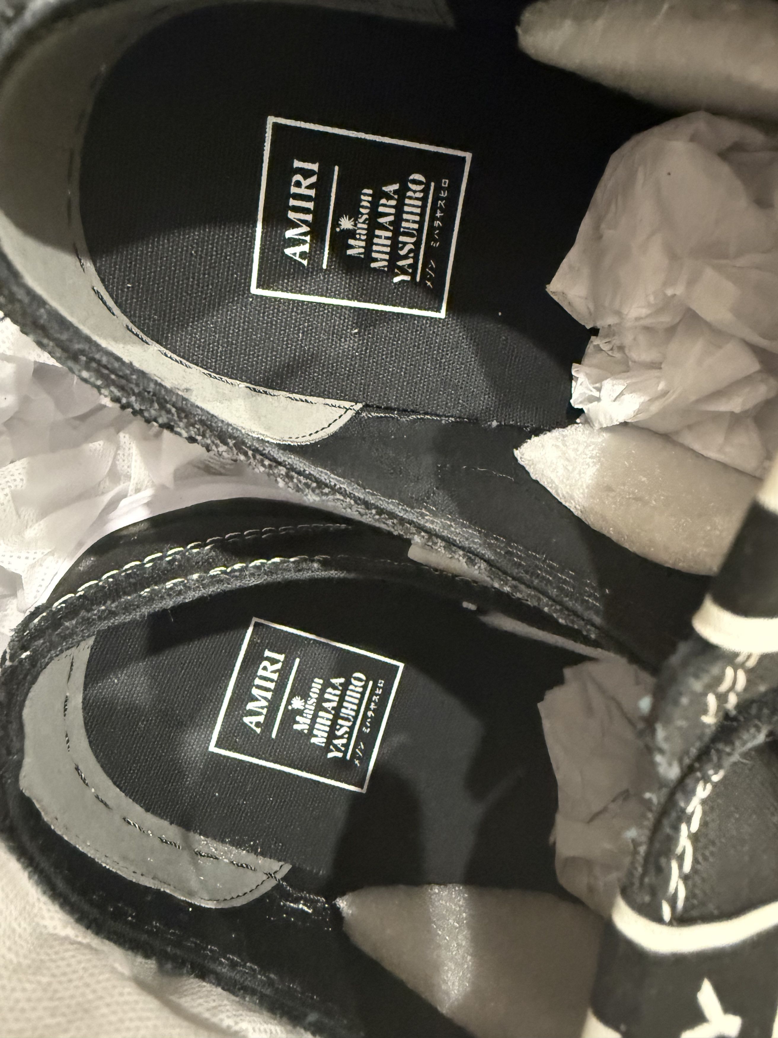 Amiri × Maison MIHARA YASUHIRO AMIRI x Maison MIHARA YASUHIRO Bones Sneaker Size US 13 / EU 46 - 6 Thumbnail