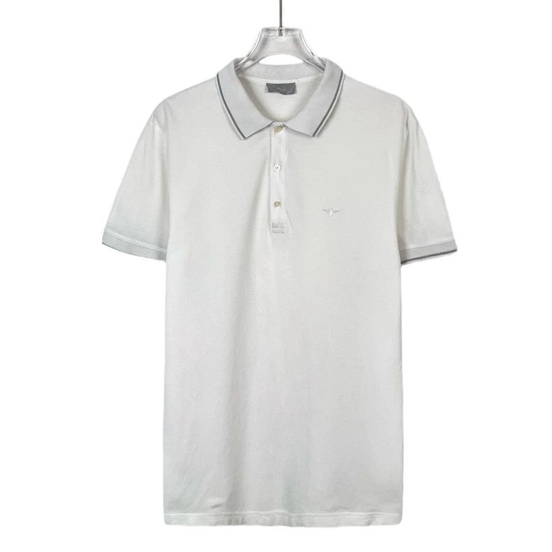 Dior Dior White little bee embroidered round-neck cotton short-s Size US M / EU 48-50 / 2 - 1 Thumbnail