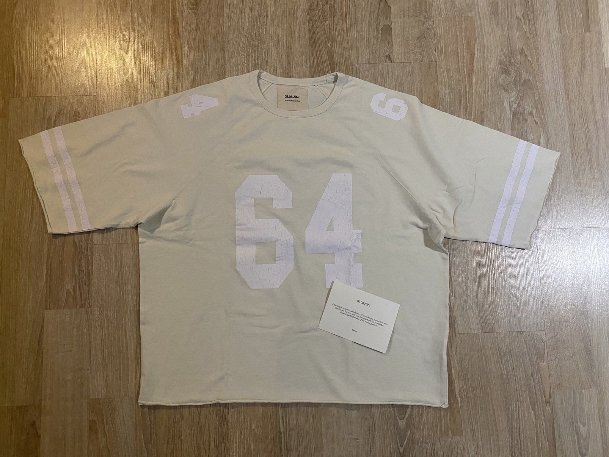 Zara Bad Bunny x Zara Exclusive 64 Ocasio Super Bowl 02.08.2026 Size US L / EU 52-54 / 3 - 1 Thumbnail