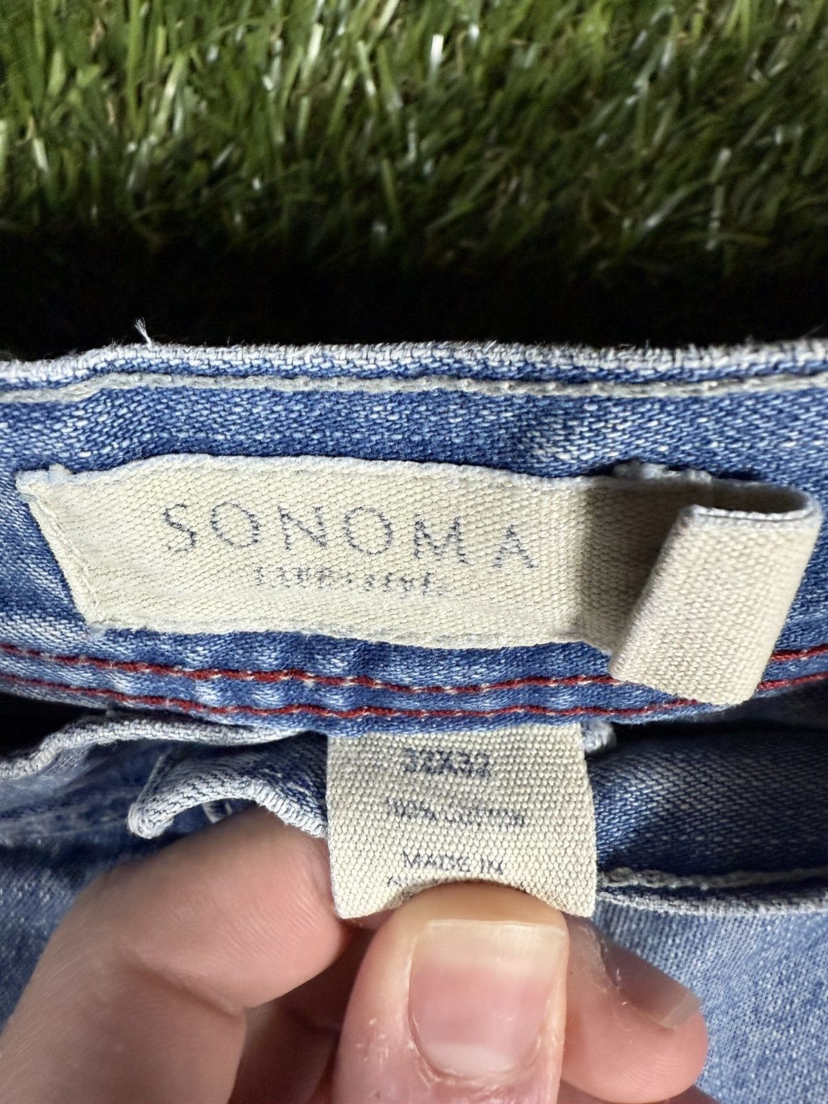 Sonoma Vintage 90s Sonoma JNCO Style Baggy Carpenter Denim Jeans Size US 32 / EU 48 - 5 Thumbnail