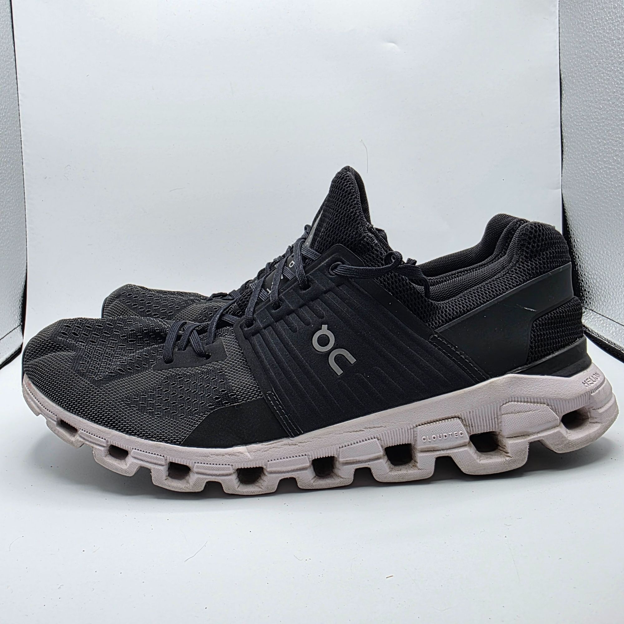 On On Running Cloudswift Mens Size 11.5 Black White Running Sho Size US 11.5 / EU 44-45 - 14 Thumbnail