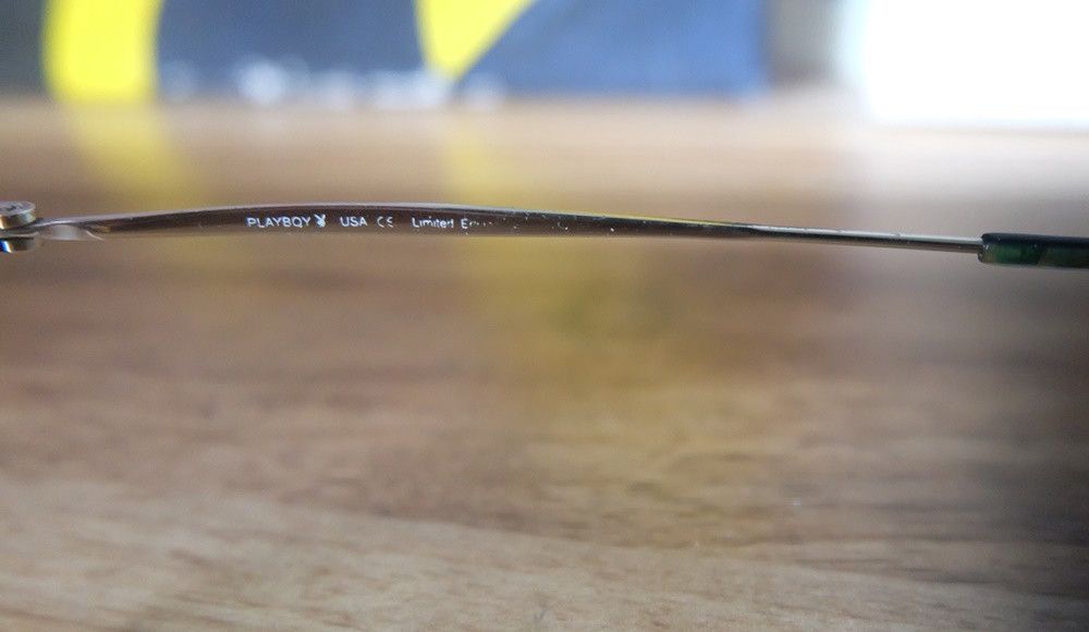 Playboy Playboy Half Rim Glasses Limited Edition Size ONE SIZE - 7 Thumbnail