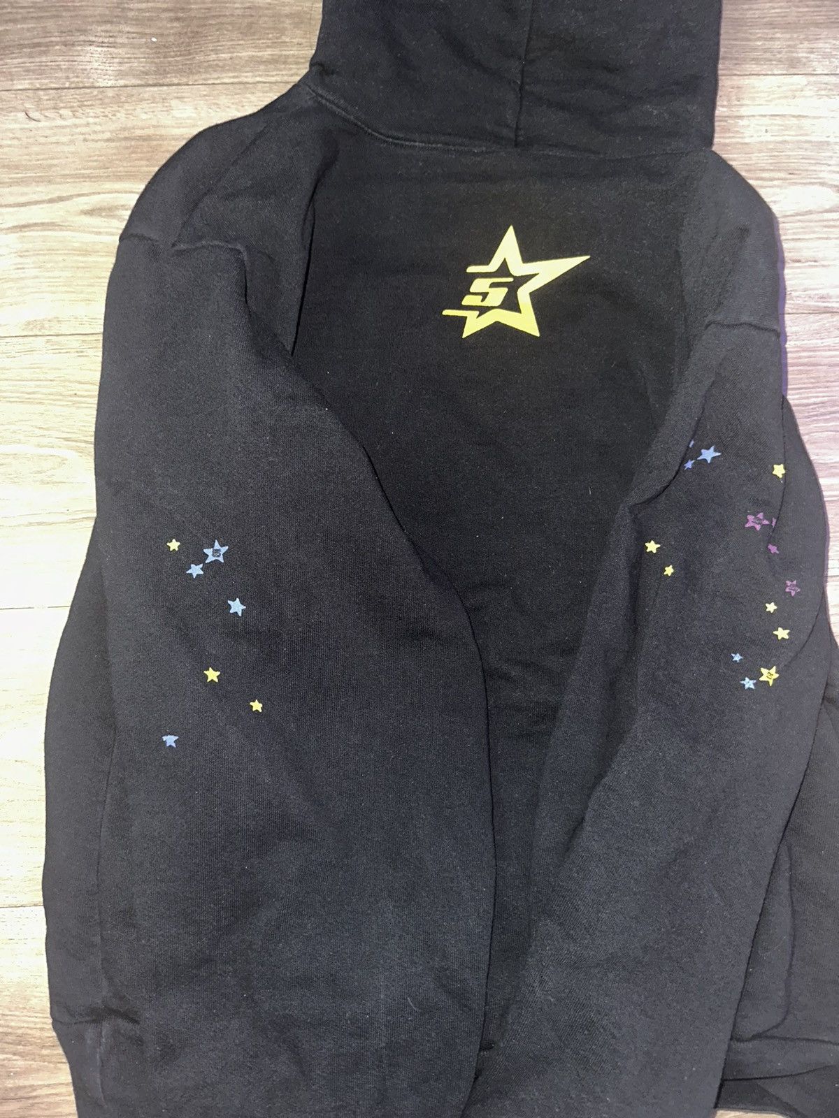 Sp5der Black Sp5der Worldwide 555 Hoodie Size US M / EU 48-50 / 2 - 3 Thumbnail