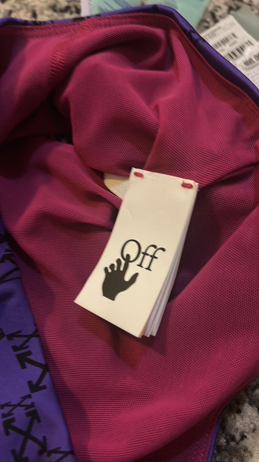 Off-White Off-White Monogram Sports Bra in Fuchsia Black size S Size S / US 4 / IT 40 - 8 Thumbnail