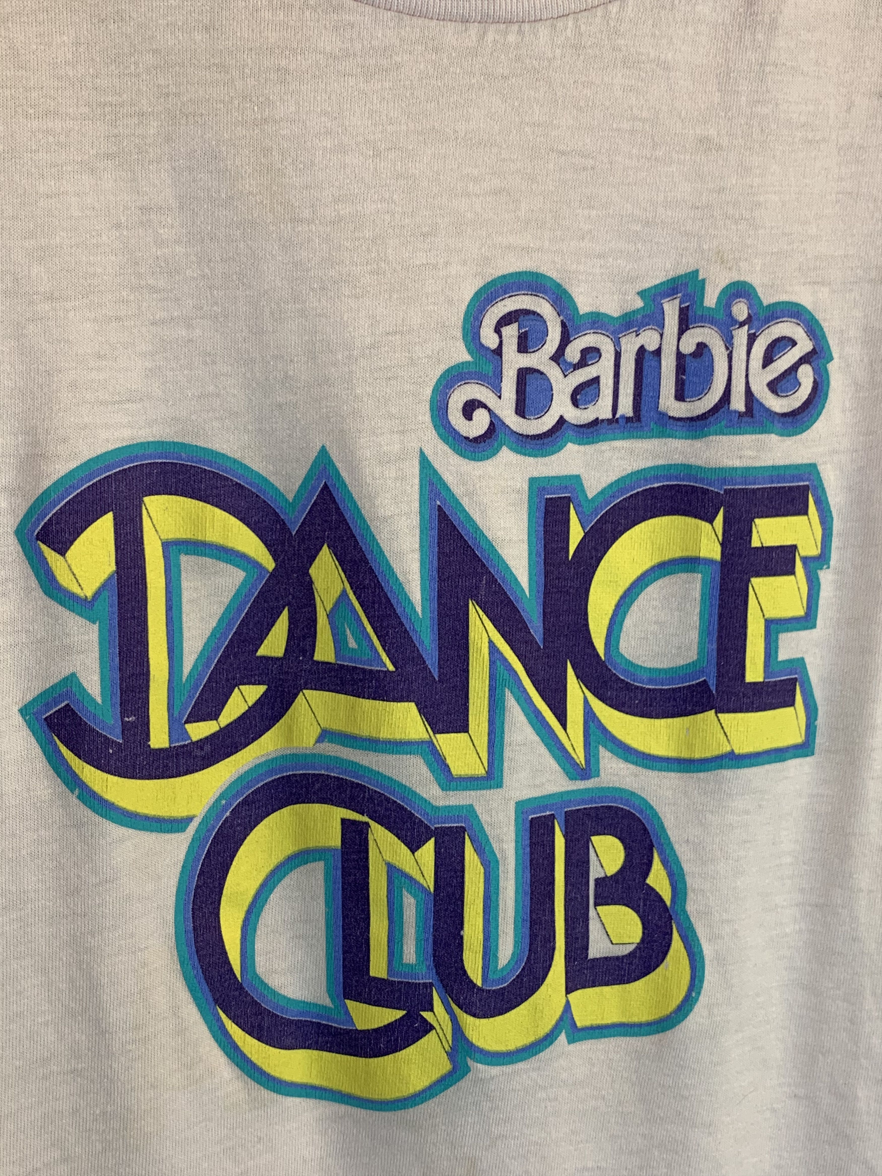 Vintage *RARE* Vintage 80’s Barbie Dance Club Single Stitch T-Shirt Size US M / EU 48-50 / 2 - 8 Thumbnail