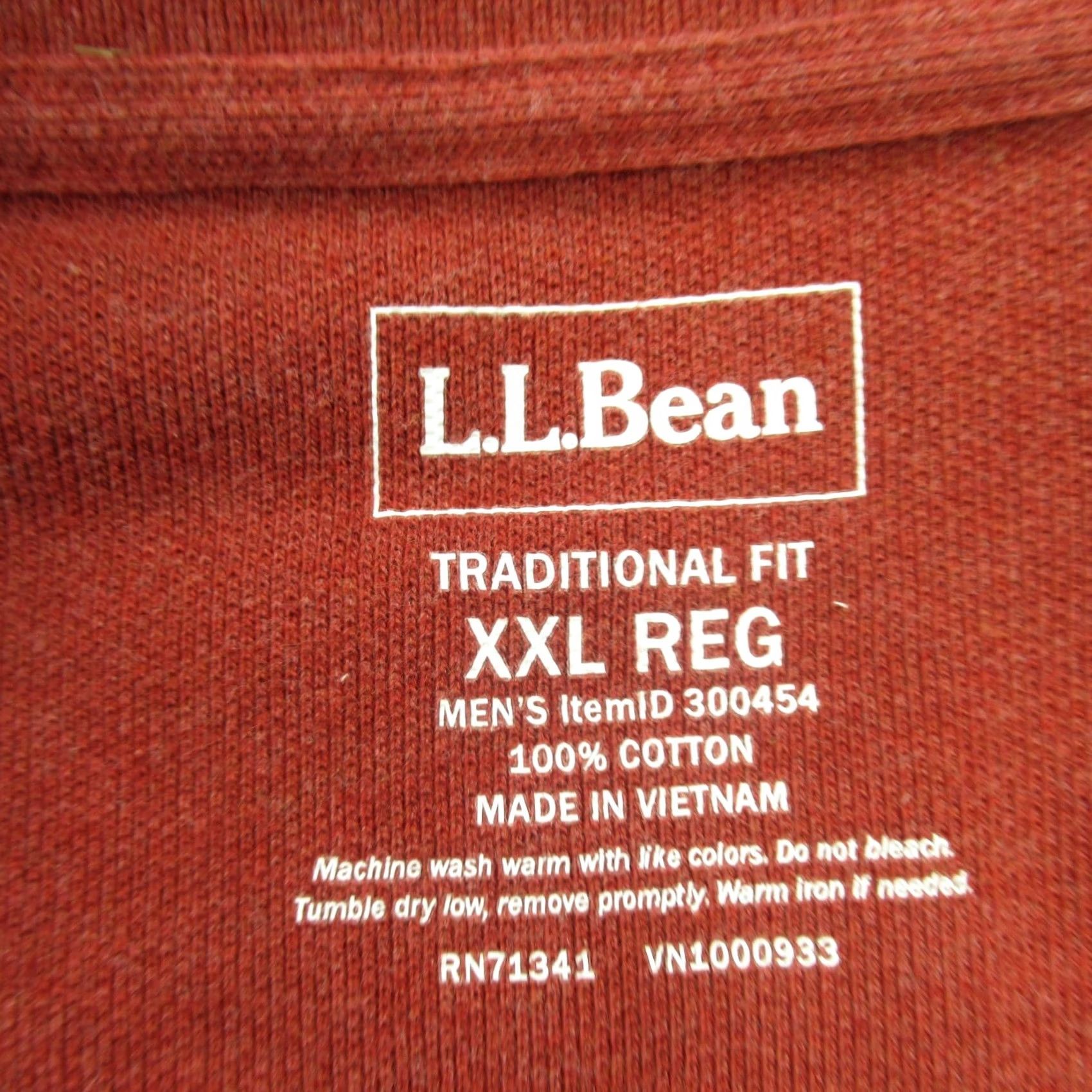 Vintage LL Bean Shirt Mens 2XL Red Polo Short Sleeve Lightweight Outdoor Traditional Polo Shirt Mens Regular Red 2XL Golf Classic Mens Size US XXL / EU 58 / 5 - 4 Thumbnail