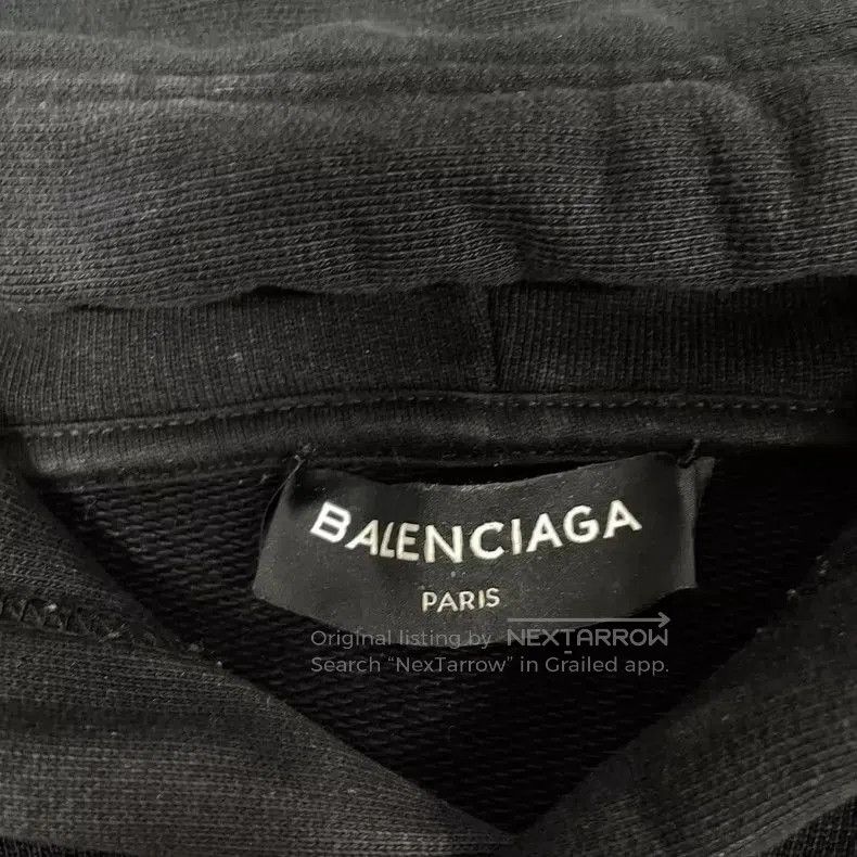 Balenciaga Balenciaga Hoodie with Sinners Embroidery. Size US S / EU 44-46 / 1 - 4 Thumbnail
