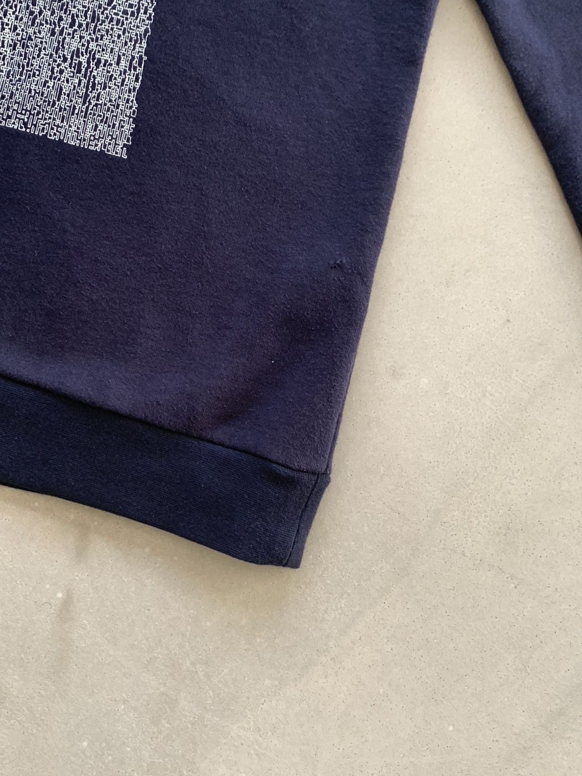 Joy Division × Raf Simons AW 2003-2004 RAF SIMONS " CLOSER " navy sweatshirt size 50-M Size US M / EU 48-50 / 2 - 11 Thumbnail