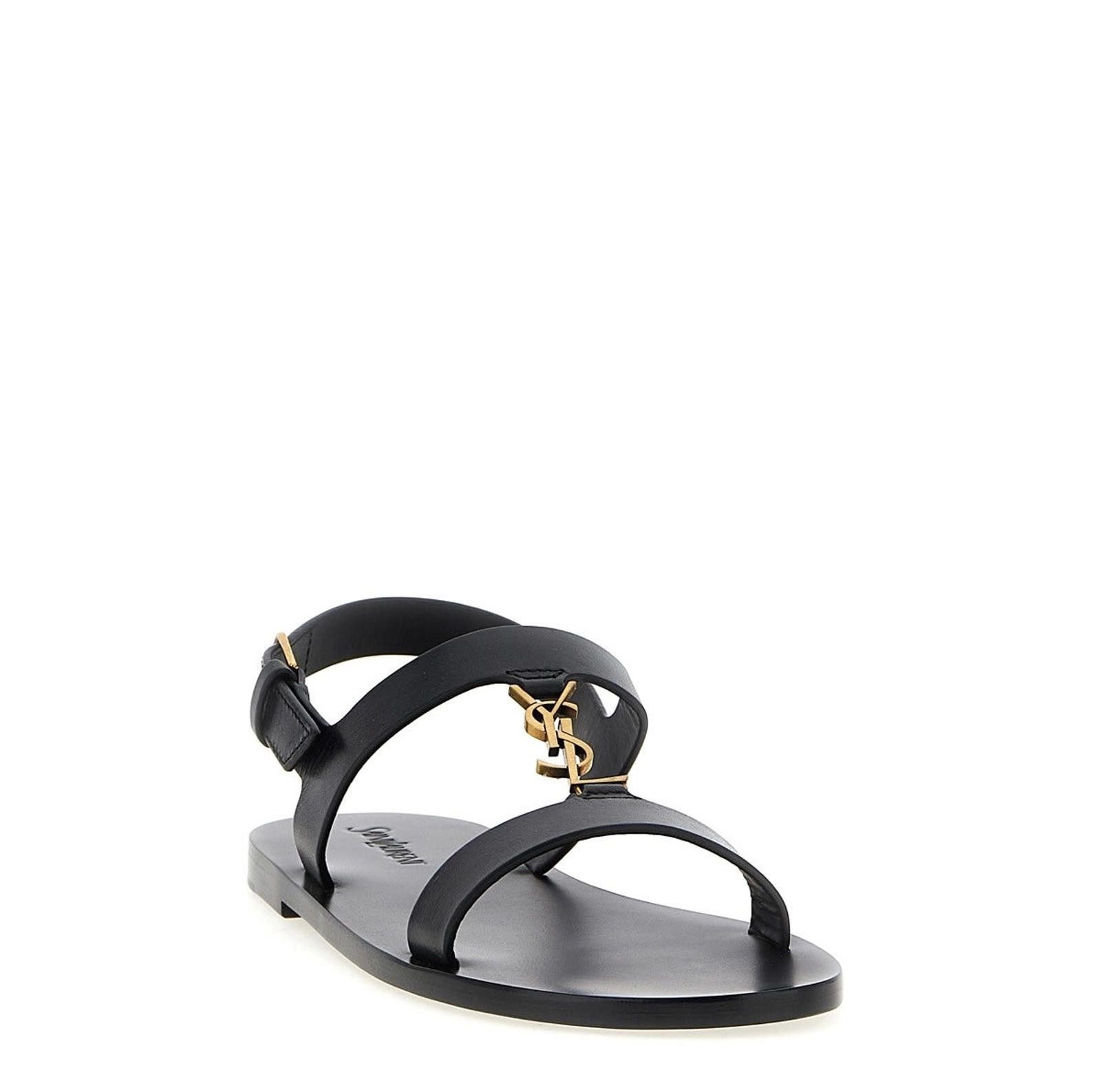 Saint Laurent Paris SAINT LAURENT CASSANDRE SANDALS SIZE 41 Size ONE SIZE - 2 Thumbnail