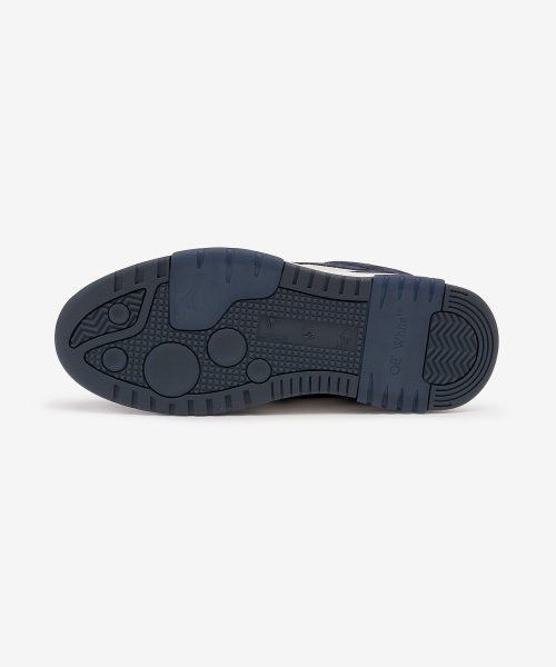Off-White Out Of Office OOO Sneakers Suede / Navy Blue White Size US 12 / EU 45 - 3 Thumbnail