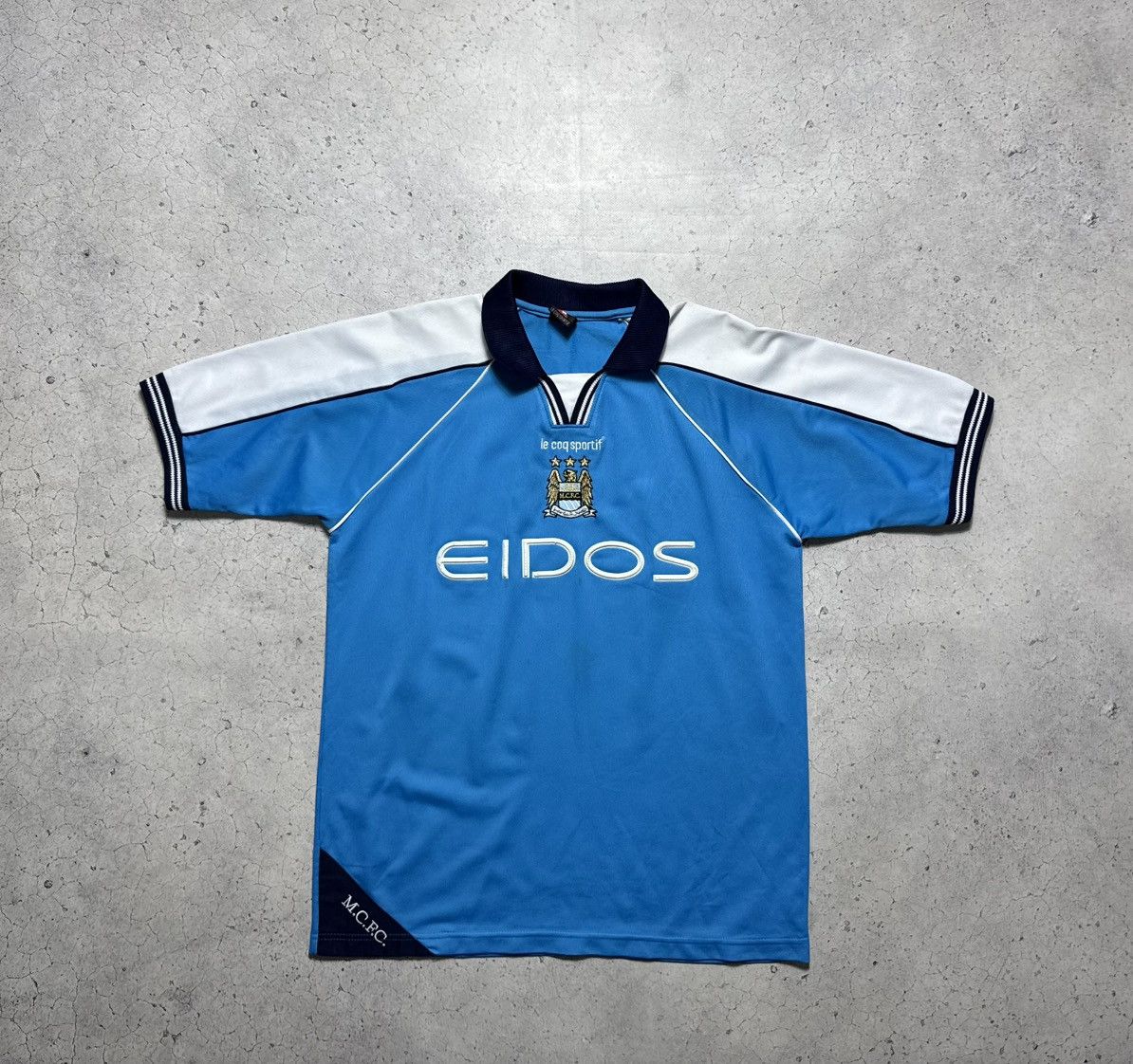 Le Coq Sportif Le Coq Sportif 1999/2001 Vintage Soccer Jersey Size US L / EU 52-54 / 3 - 1 Thumbnail