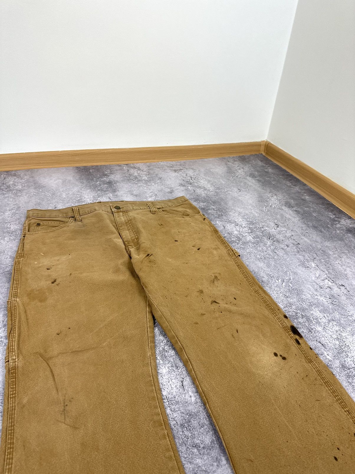 Dickies Vintage Dickies Cargo Carpenter USA Baggy Opium Work Pants Size US 36 / EU 52 - 10 Thumbnail