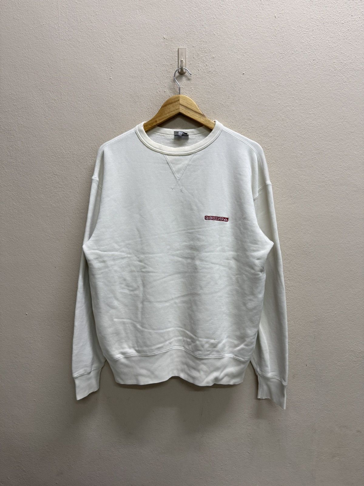 Quiksilver Vintage 90s Quiksilver Small Logo Crewneck Sweatshirt Size US L / EU 52-54 / 3 - 17 Thumbnail
