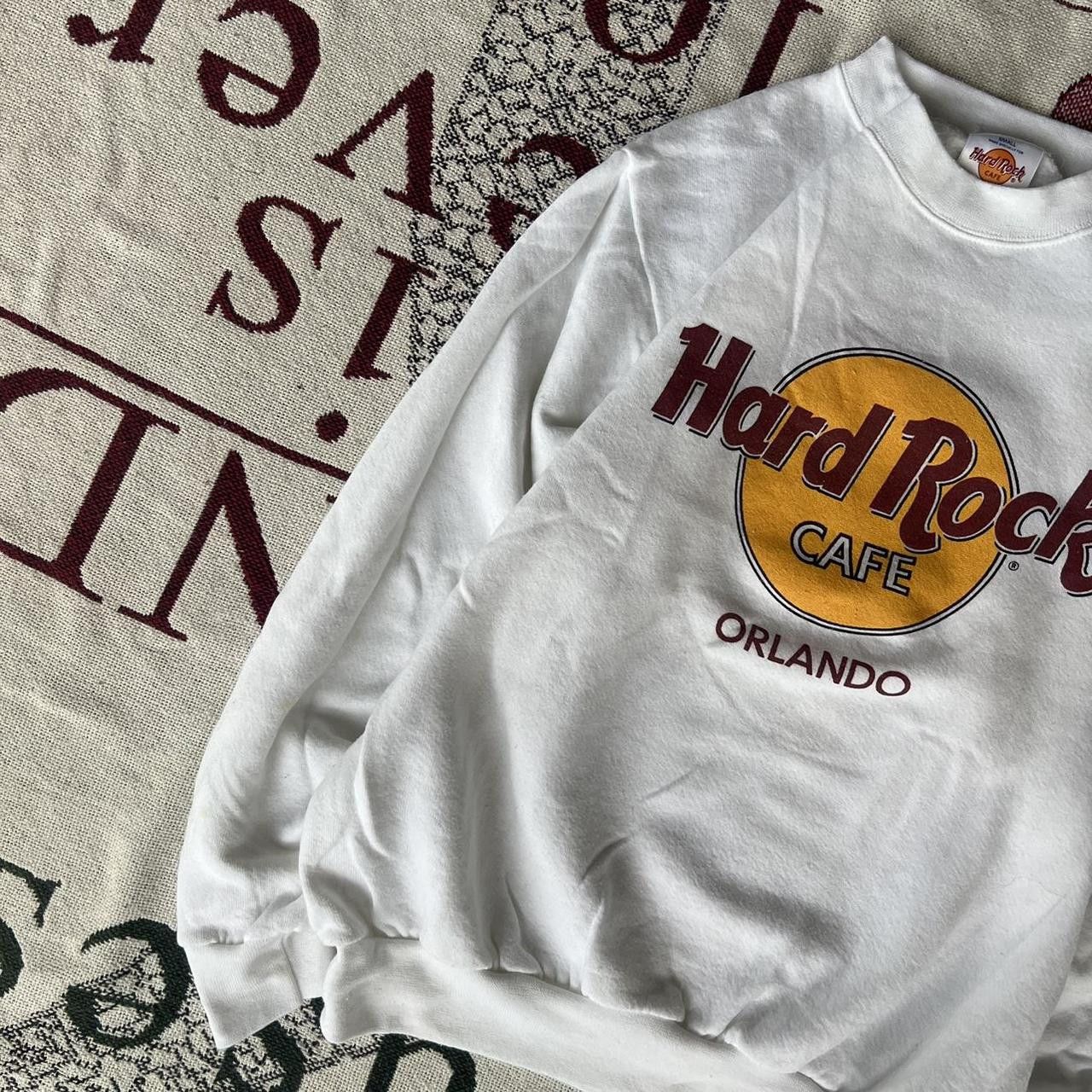 Hard Rock Cafe × Vintage Vintage Y2K Hard Rock Cafe Orlando Made in USA Sweatshirt Size US S / EU 44-46 / 1 - 2 Thumbnail