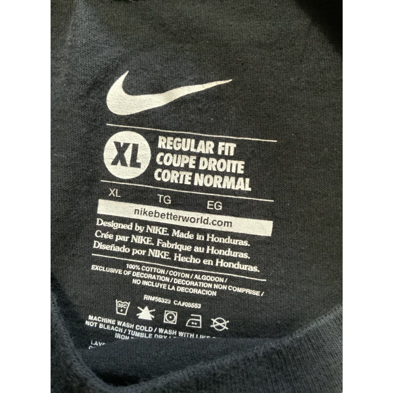 Nike Nike Black Mamba 2013 Limited Black Out Show Us Again Kobe Bryant T-Shirt XL Men Black Graphic S/S Size US XL / EU 56 / 4 - 7 Thumbnail