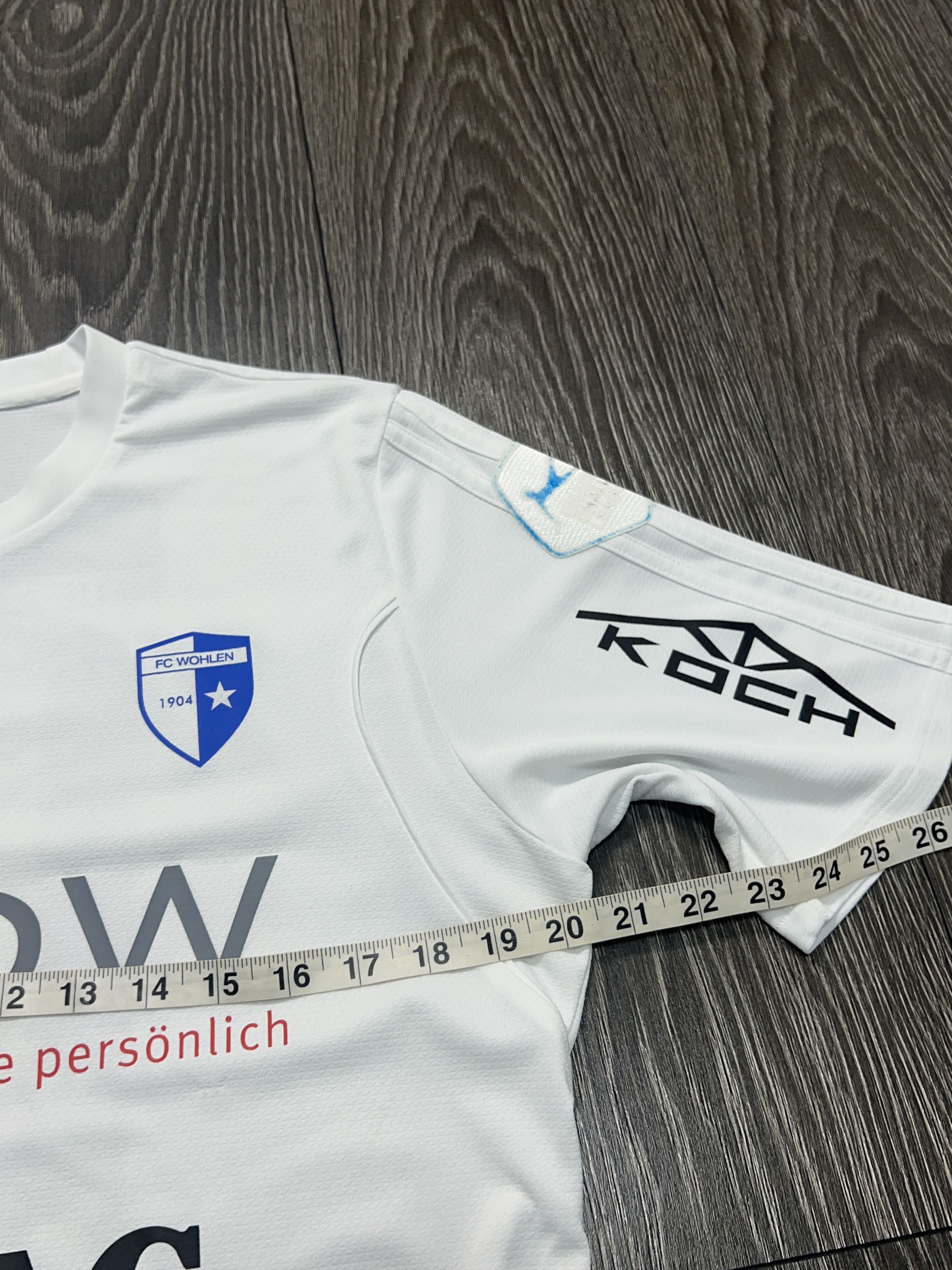 Adidas FC Wohlen #15 BUJAR LIKA Match Worn Jersey Shirt Swiss Mens Size US M / EU 48-50 / 2 - 11 Thumbnail