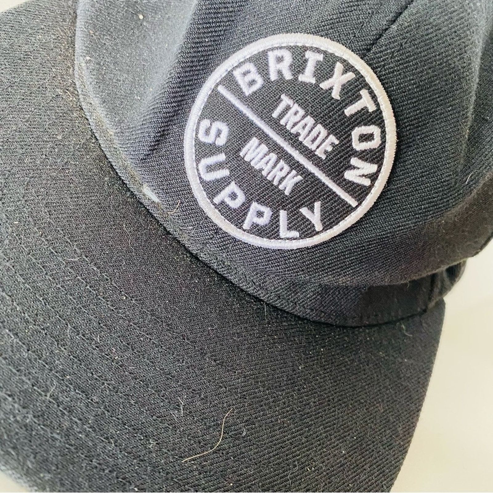 Brixton BRIXTON Black White Oath III Patch Snapback Hat Cap Unisex Size ONE SIZE - 3 Thumbnail