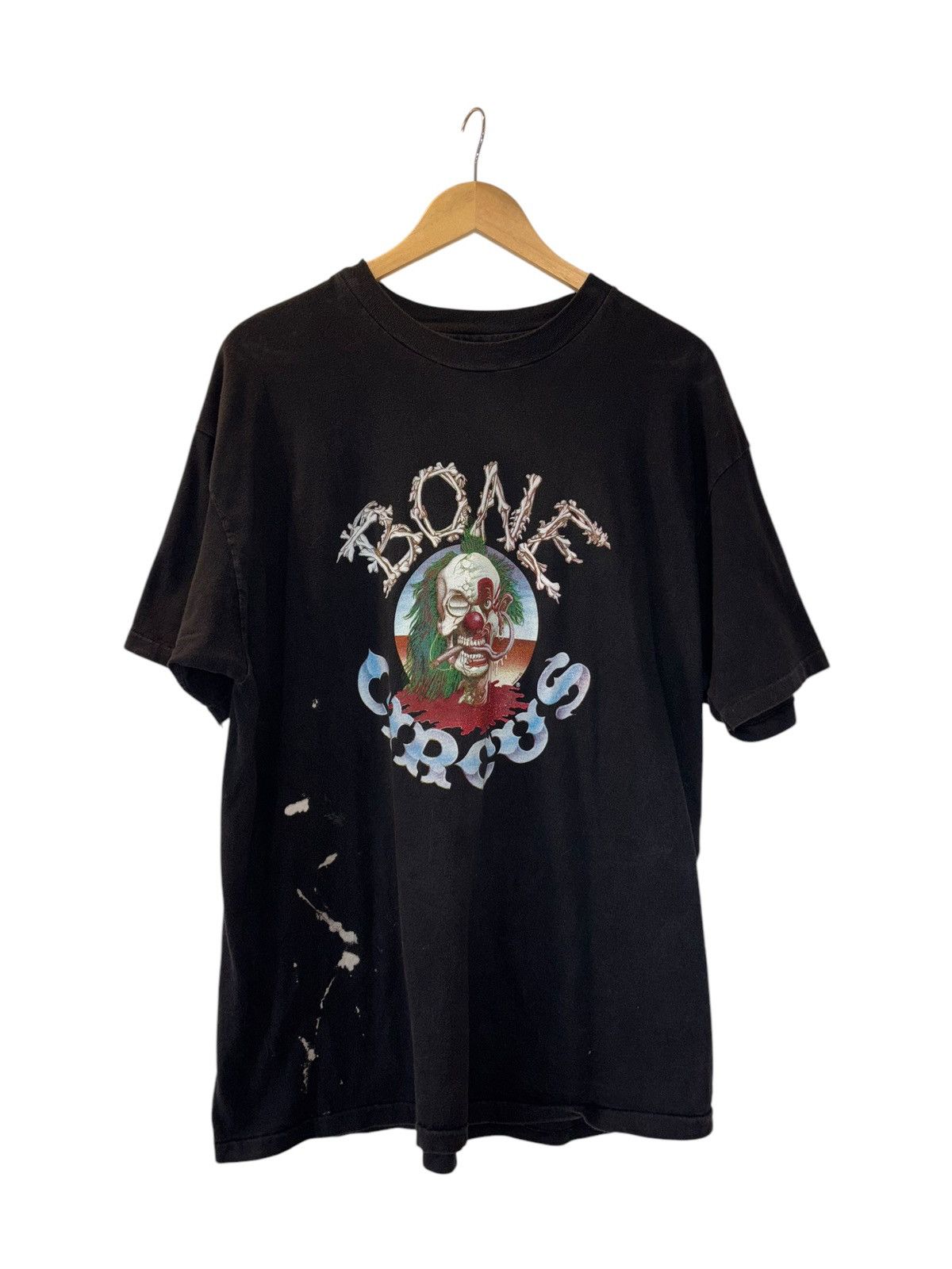 Band Tees × Hanes × Vintage Vintage 90s Bone Circus Bad Seed Band T-Shirt Size US XL / EU 56 / 4 - 1 Thumbnail