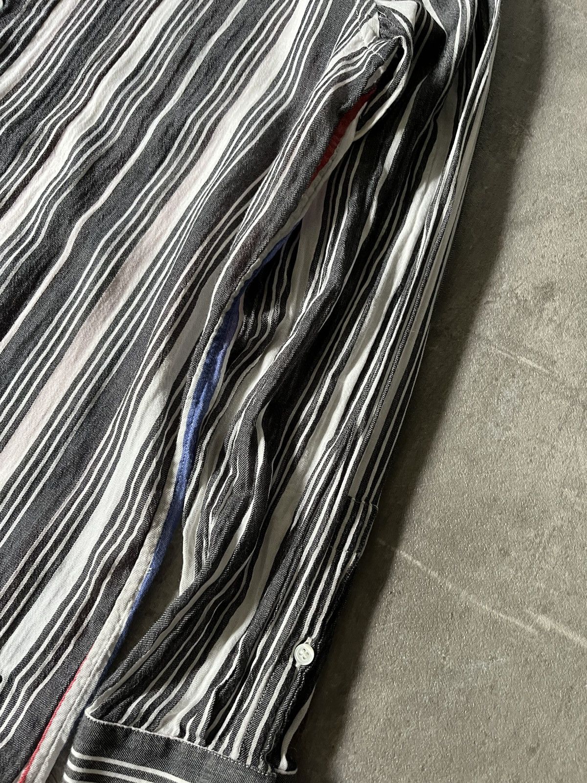 Loewe Loewe Paula’s striped shirt button up red blue white Size M / US 6-8 / IT 42-44 - 5 Thumbnail