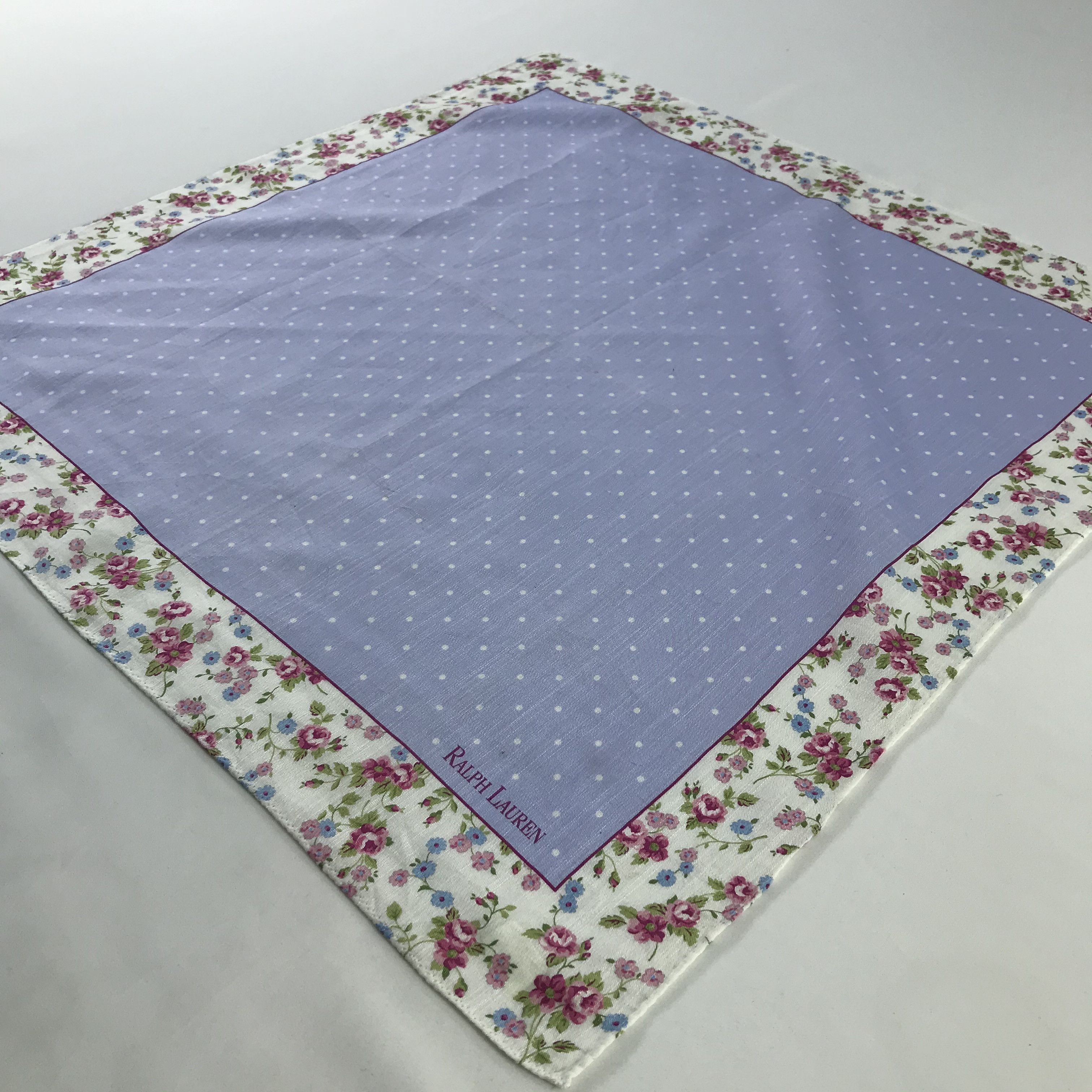 Ralph Lauren × Vintage Ralph Lauren Bandana / Handkerchief / Neckerchief - S378 Size ONE SIZE - 2 Thumbnail