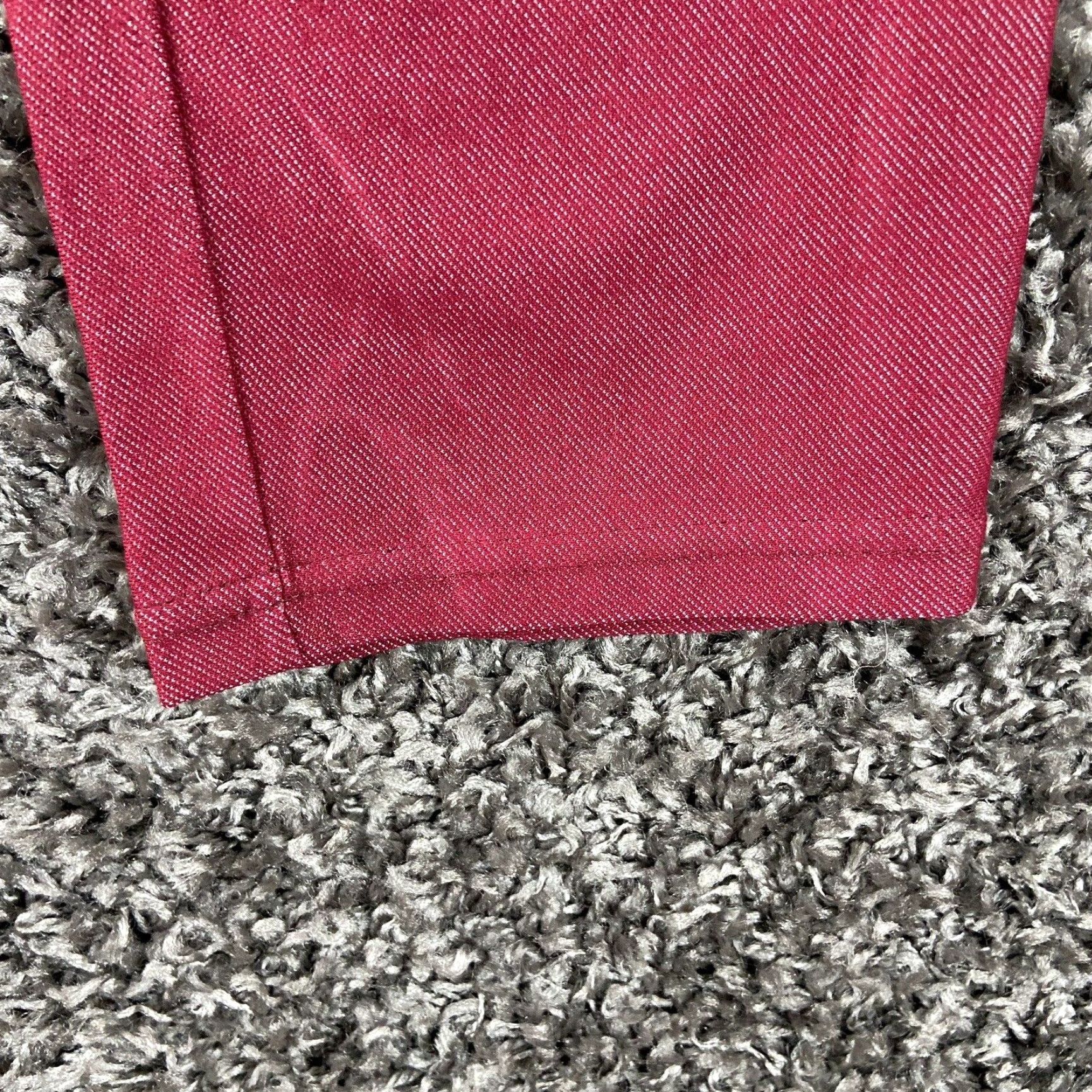 Vintage NEW Yelete Jeggings Women’s XL Red with Pockets Size 40" / US 18 - 2 Thumbnail
