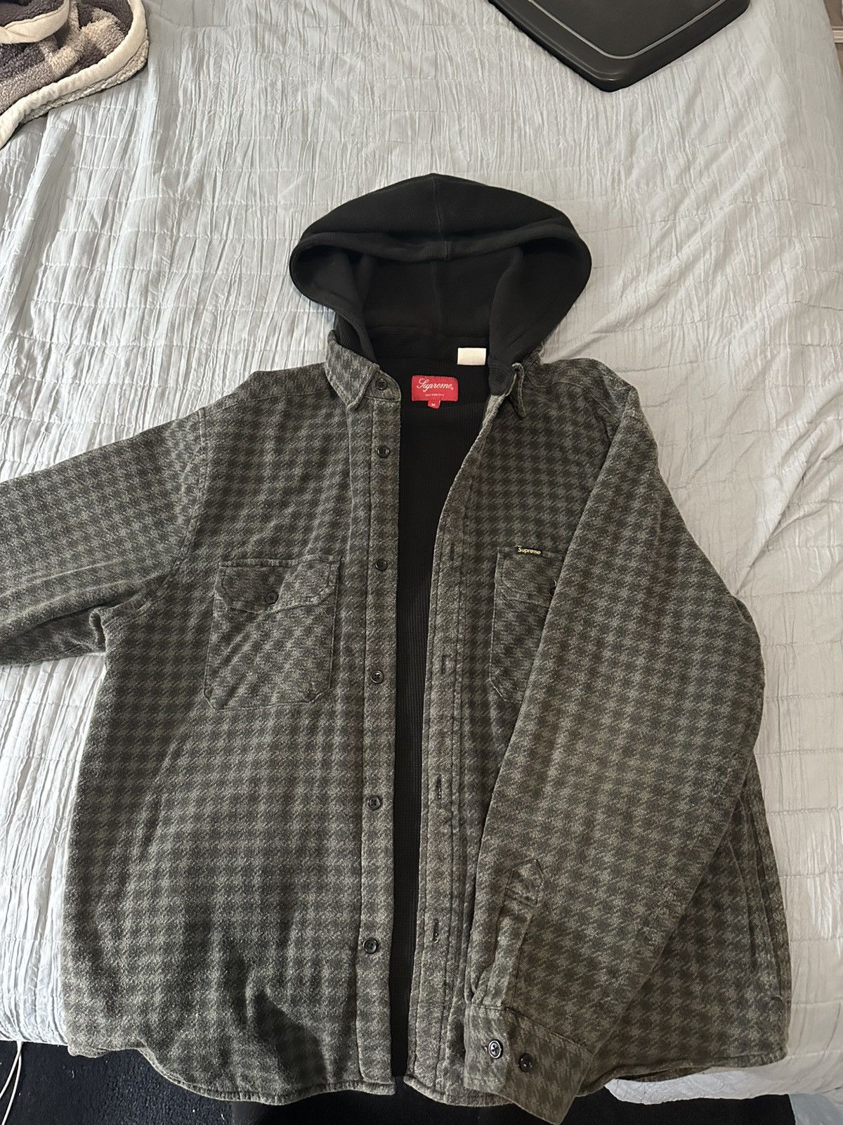 Supreme Supreme Houndstooth Flannel Size US M / EU 48-50 / 2 - 1 Thumbnail