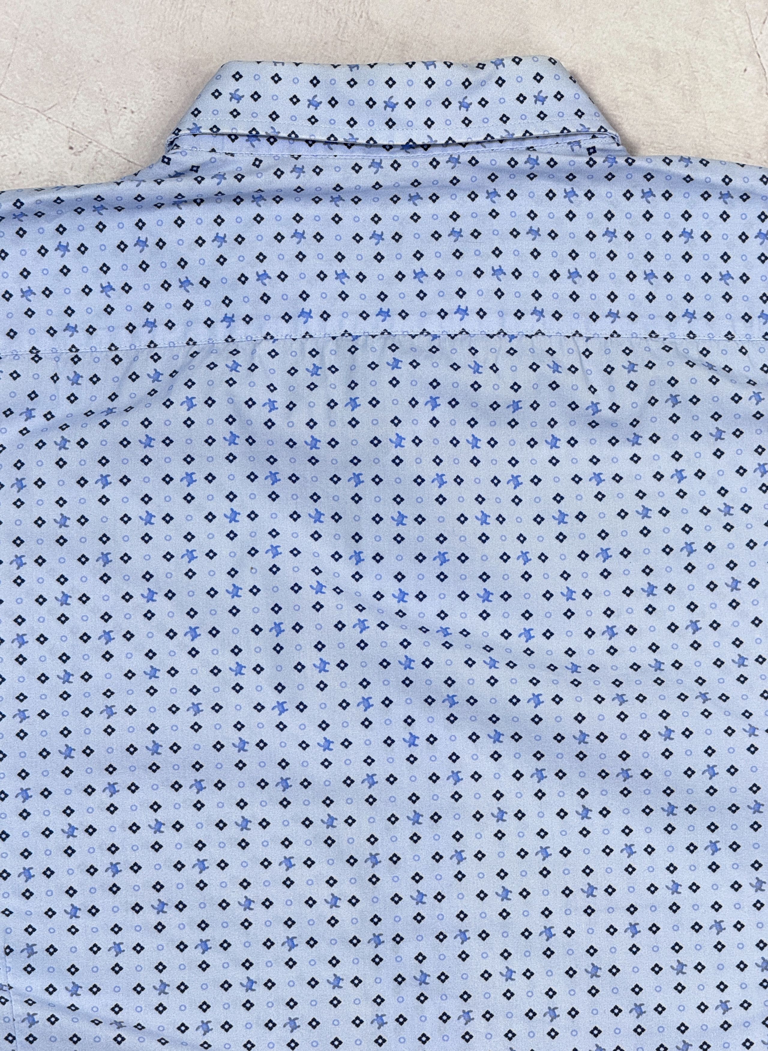 Etro Etro Shirt Light Blue & Geometric Turtles Size US L / EU 52-54 / 3 - 16 Thumbnail