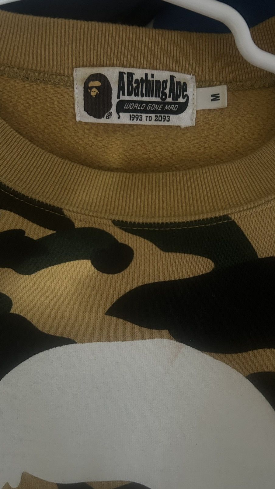 Bape 1ST CAMO BIG APE HEAD CREWNECK Size US M / EU 48-50 / 2 - 10 Thumbnail