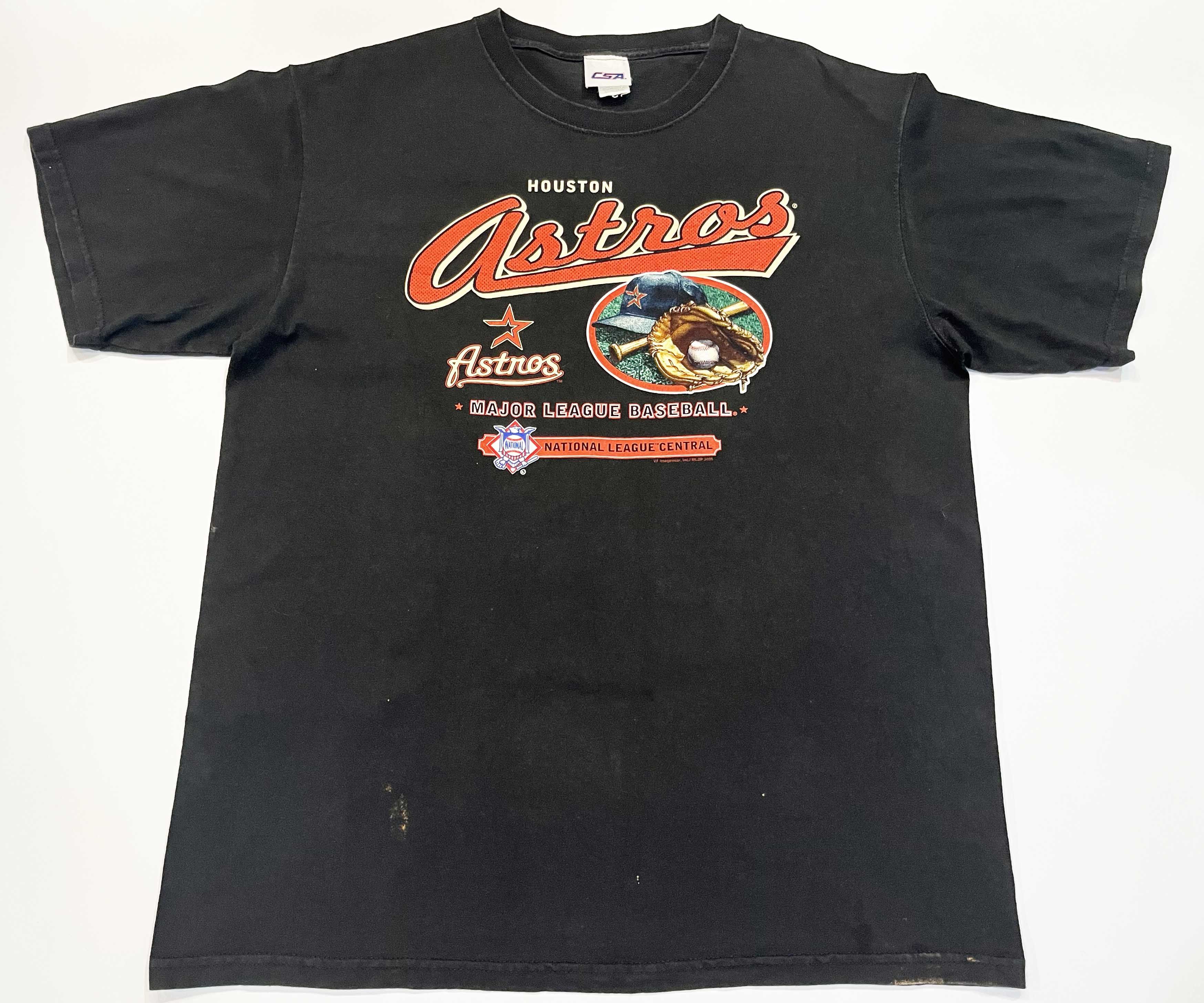 MLB × Vintage CSA MLB Houston Astros Baseball T-Shirt Size US L / EU 52-54 / 3 - 1 Thumbnail