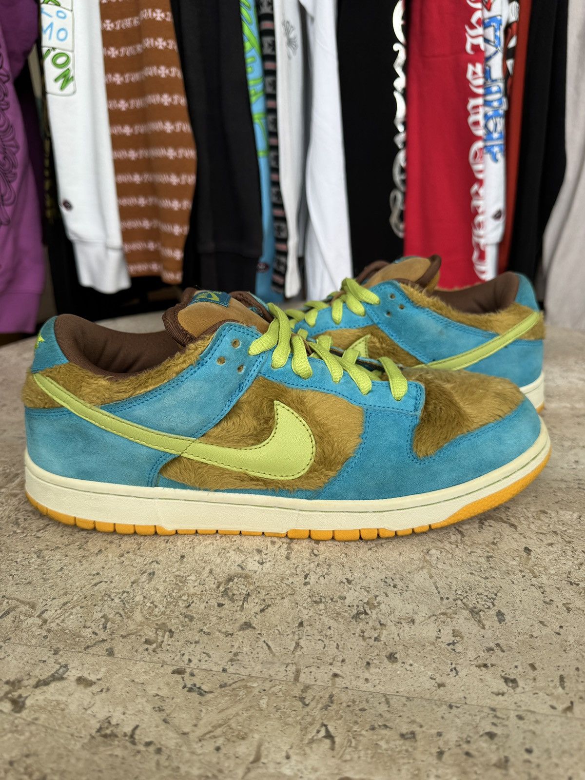 Nike SB Nike SB Dunk Low Baby Bear Size US 11 / EU 44 - 1 Thumbnail