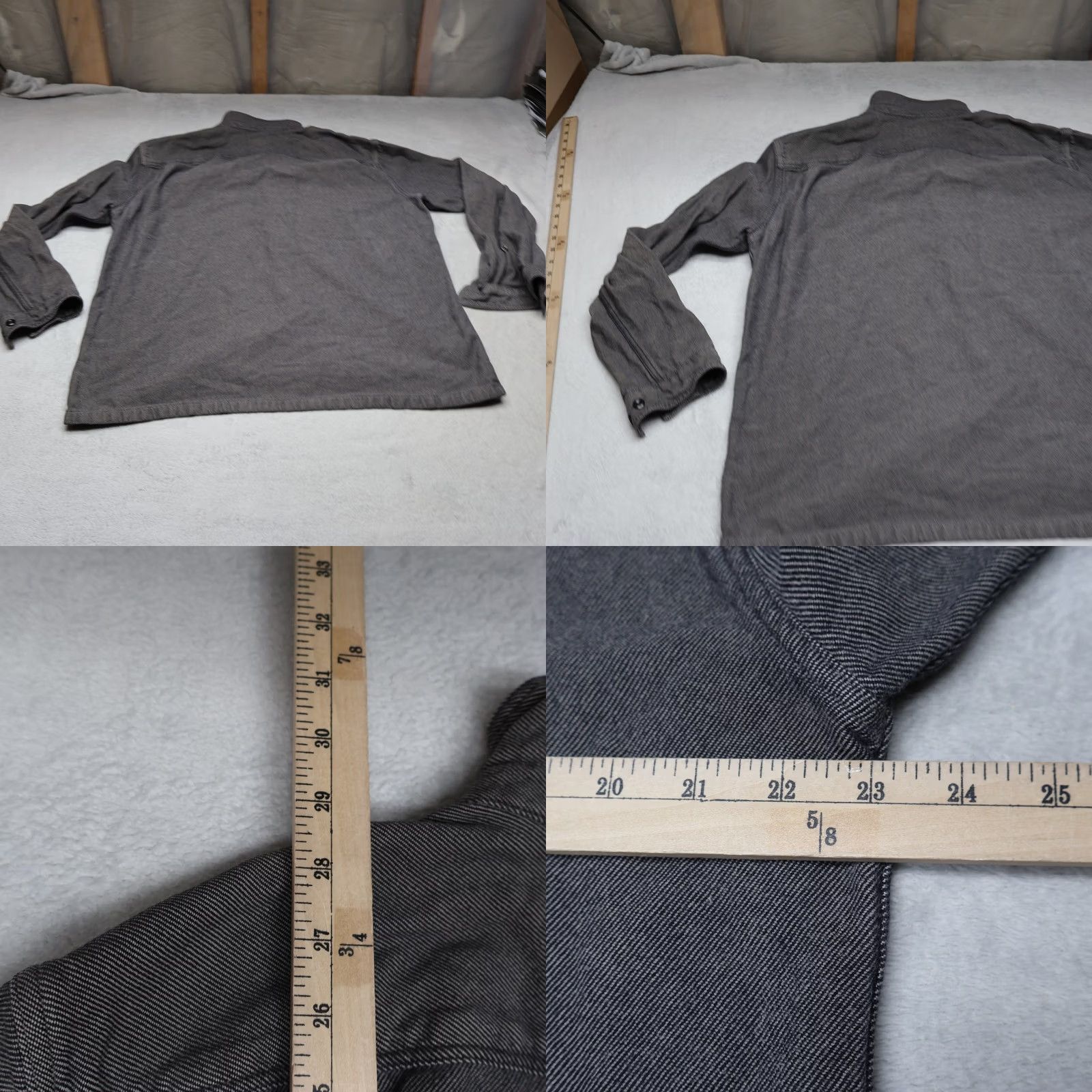 Patagonia Patagonia Fjord Flannel Shirt Mens XL Black Long Sleeve Button Down Casual Size US XL / EU 56 / 4 - 9 Thumbnail