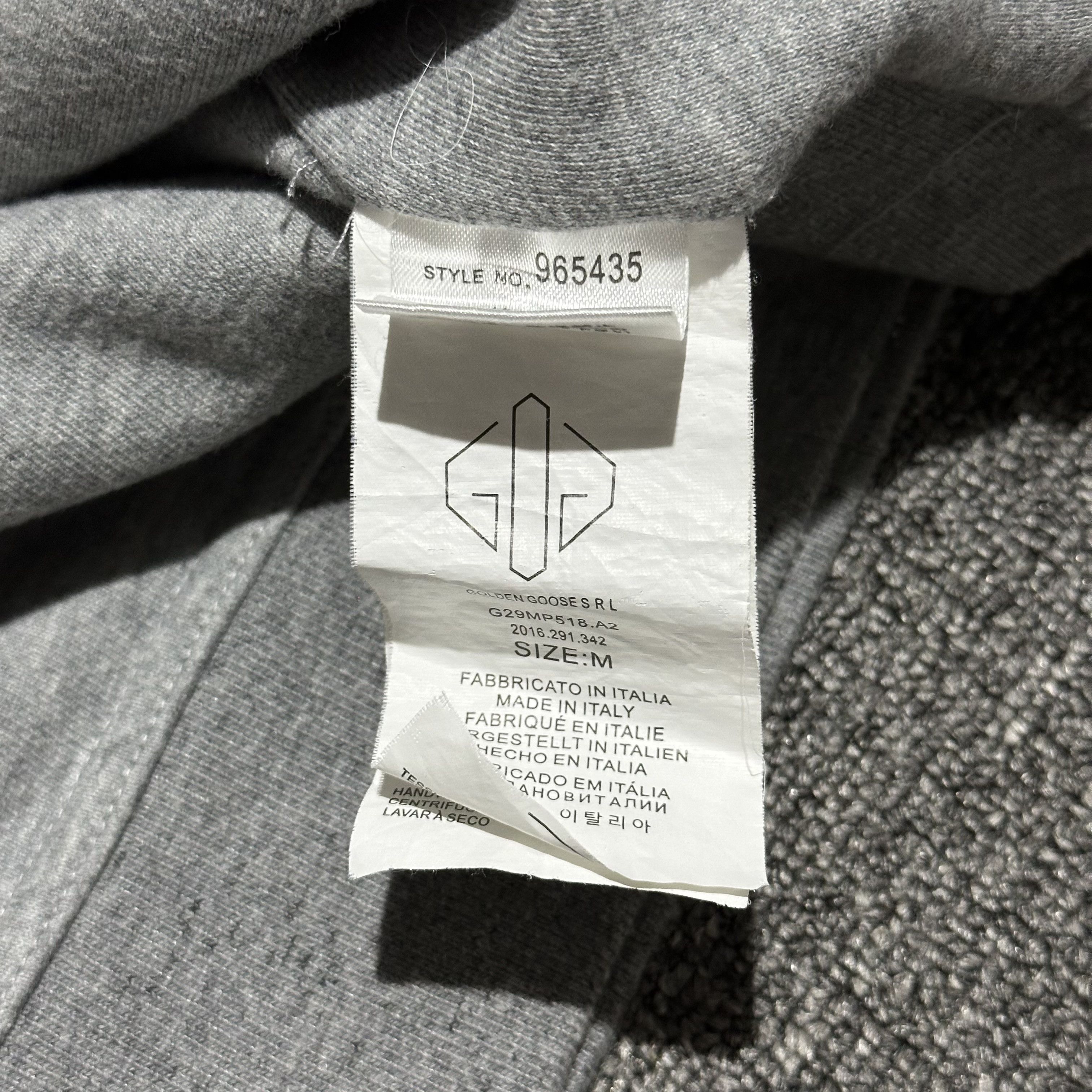 Golden Goose Rare Golden Goose One Of One Hoodie Size US M / EU 48-50 / 2 - 5 Thumbnail