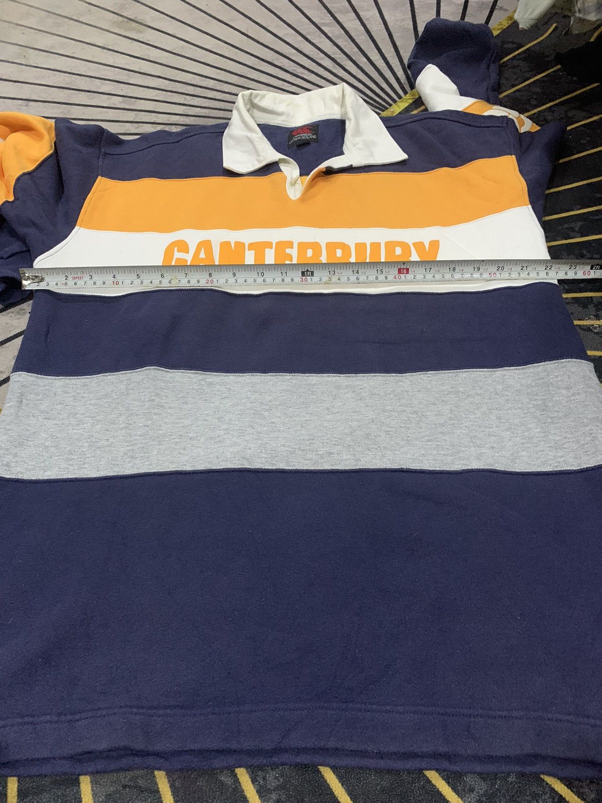 Canterbury of New Zealand × Sports Specialties RARE!! Polo Shirt Rugby CANTERBURY Size US L / EU 52-54 / 3 - 6 Thumbnail