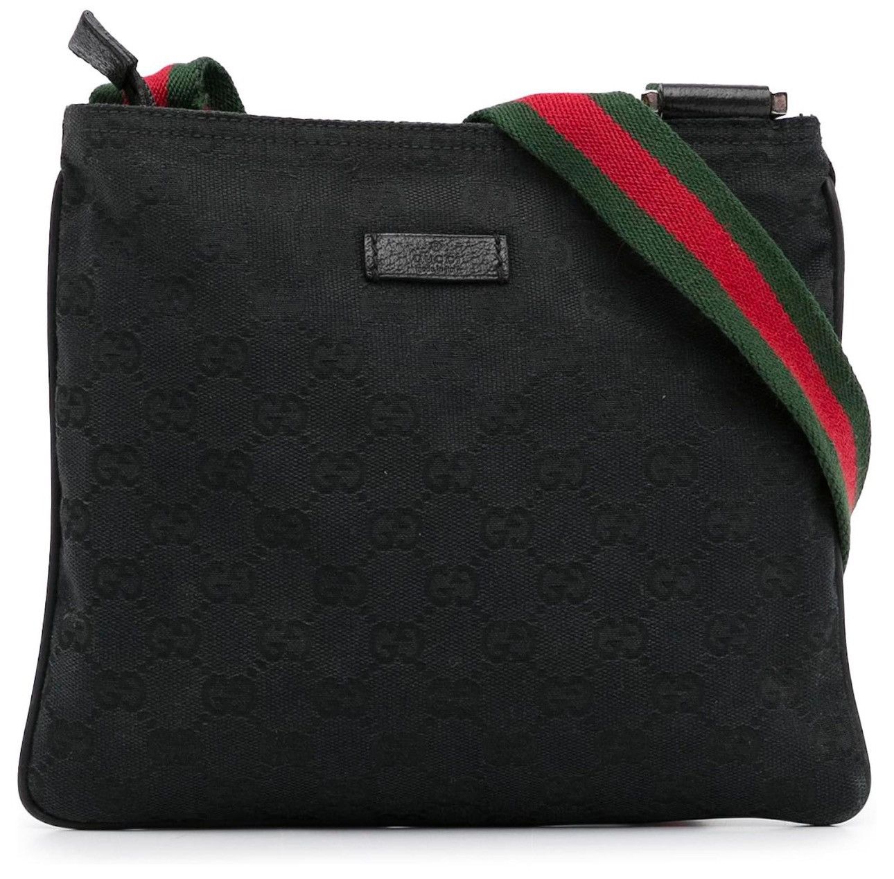 image of Borsa Gucci Tracolla In Tela in Black, Men's