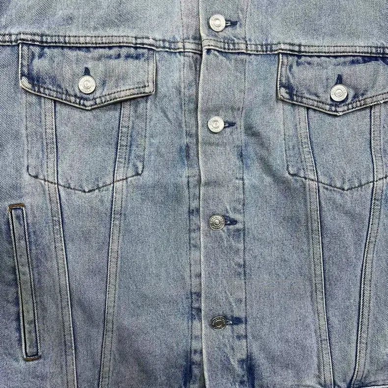 Balenciaga Balenciaga Studded Denim Jacket Size XS / US 0-2 / IT 36-38 - 4 Thumbnail