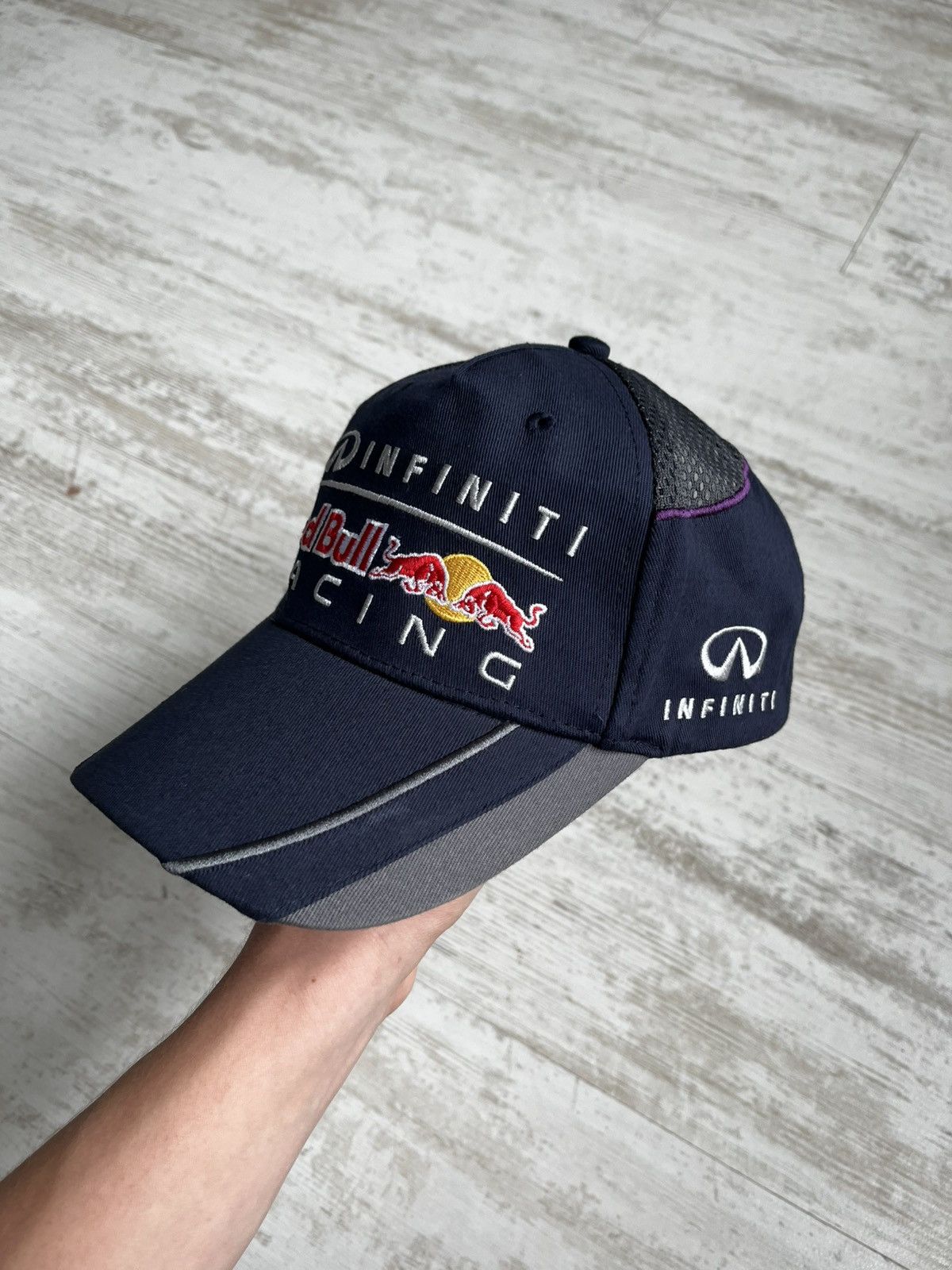 Pepe Jeans Red Bull Infiniti Racing Pepe Jeans Nascar F1 Cap Rare Y2K Size ONE SIZE - 3 Thumbnail