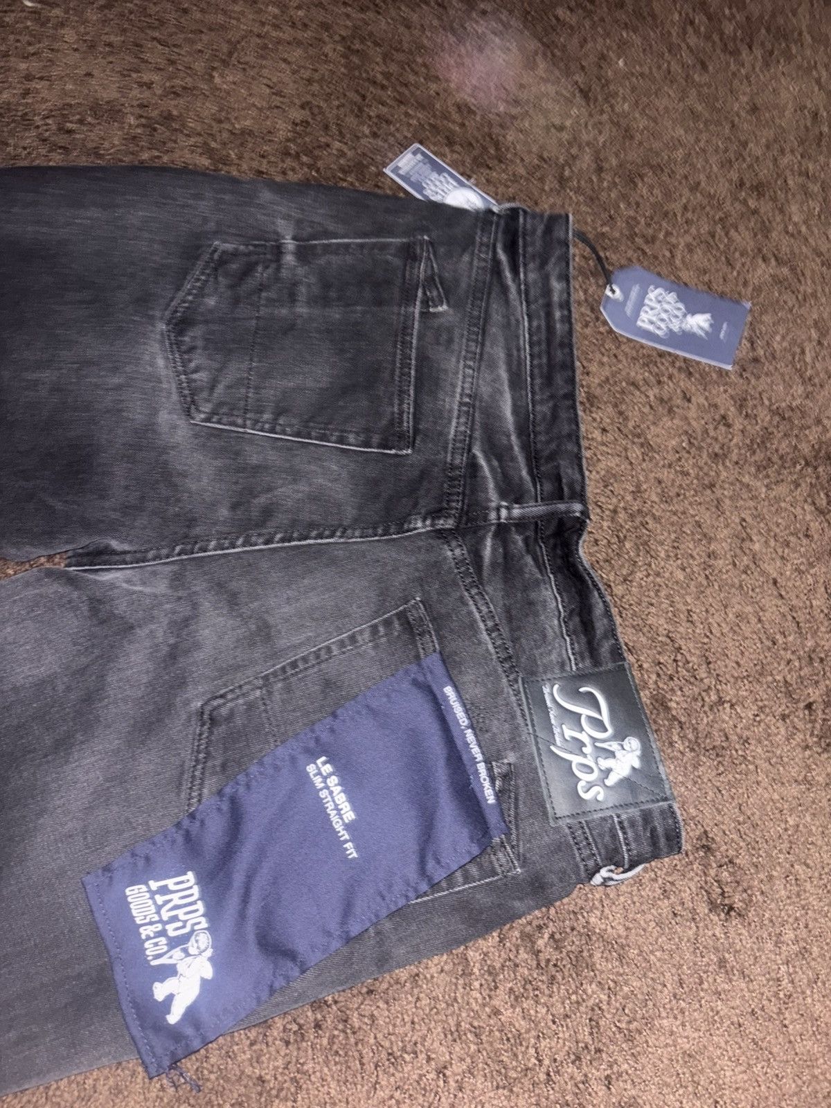 Prps Prps Le Sabre Black Jeans Size US 36 / EU 52 - 6 Thumbnail
