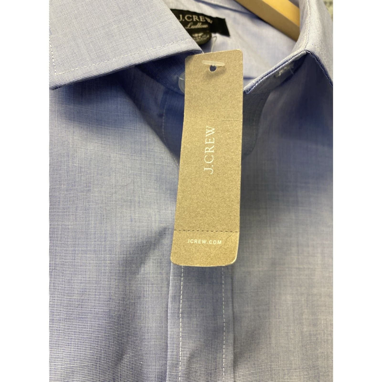J.Crew VINTAGE J.CREW Shirt Men L Blue Casual Cotton Long Sleeve Button-Up 2010s Size US L / EU 52-54 / 3 - 4 Thumbnail