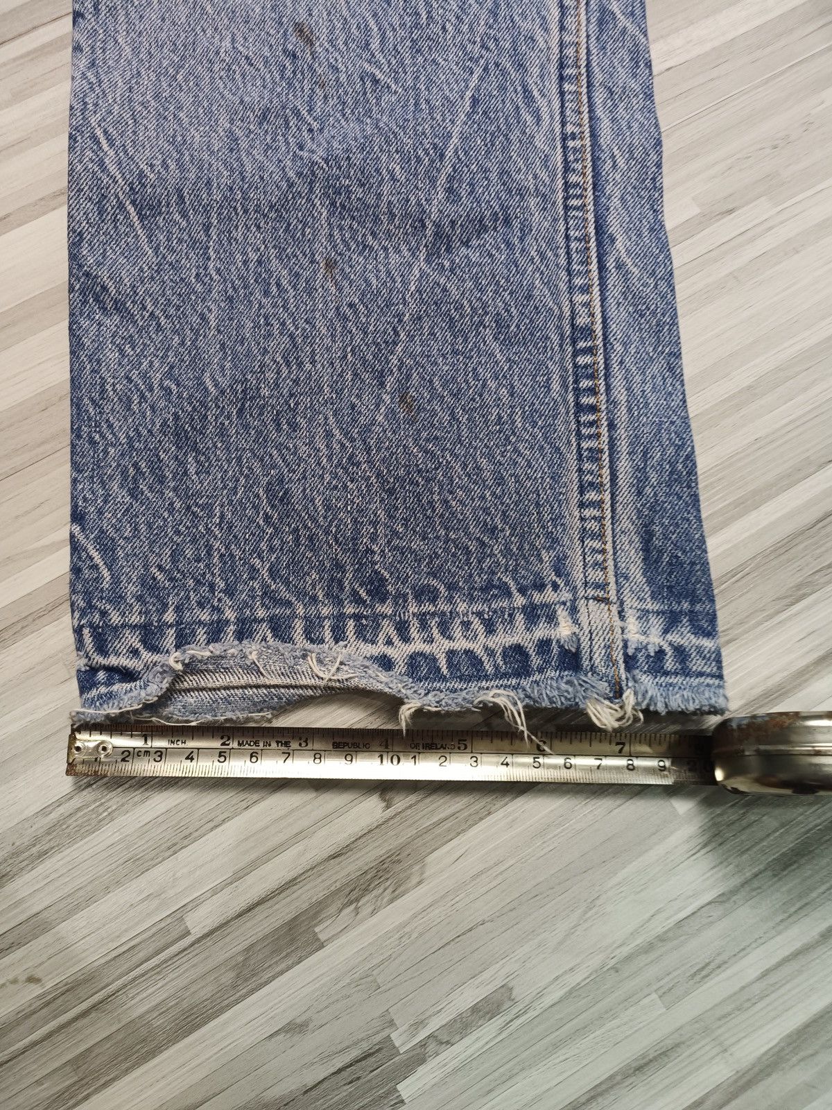 Japanese Brand × Jean × Vintage SUPERLOVERS jeans skull print Size US 32 / EU 48 - 18 Thumbnail
