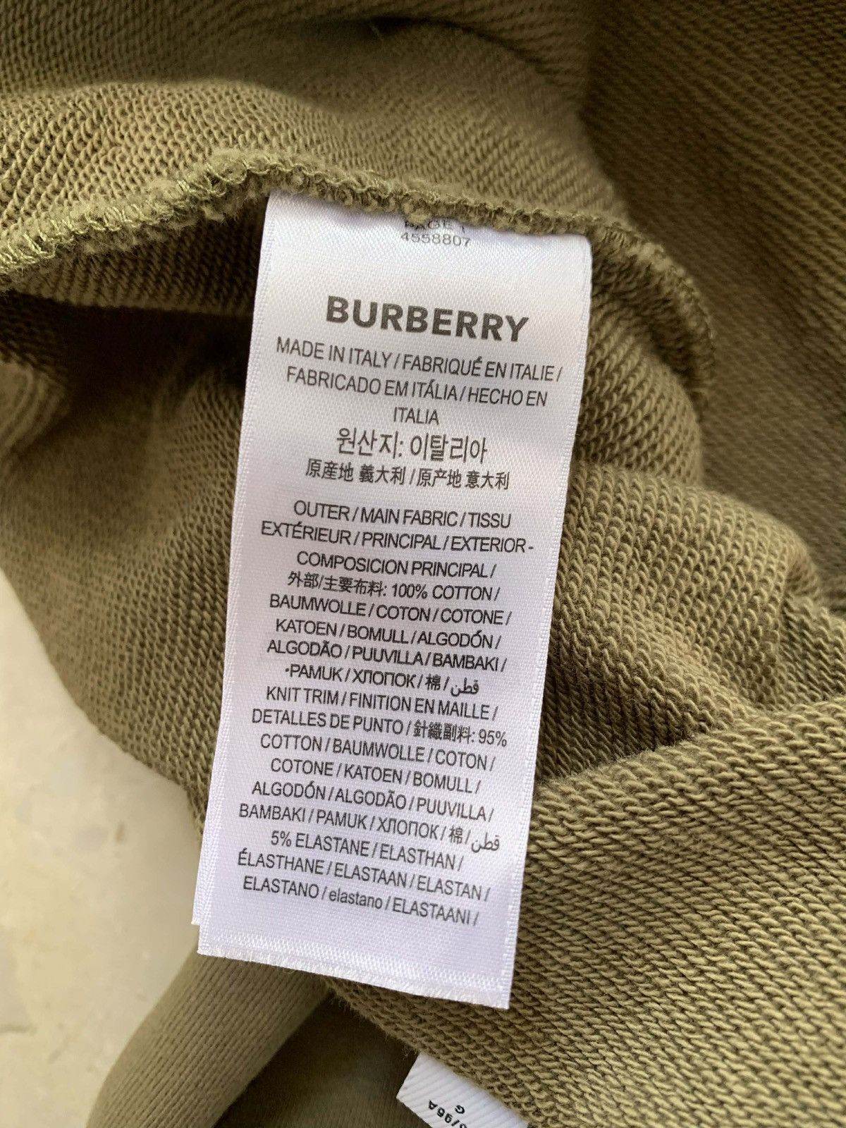 Burberry Burberry - Tapered Logo-Print Jersey Sweatpants Size US 32 / EU 48 - 7 Thumbnail