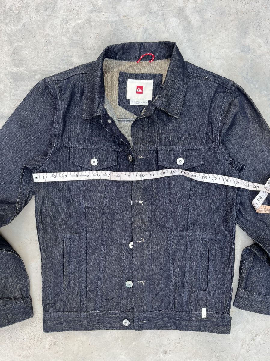 Quiksilver × Vintage VINTAGE RAW QUICKSILVER DENIM JACKET Size US XXS / EU 40 - 10 Thumbnail