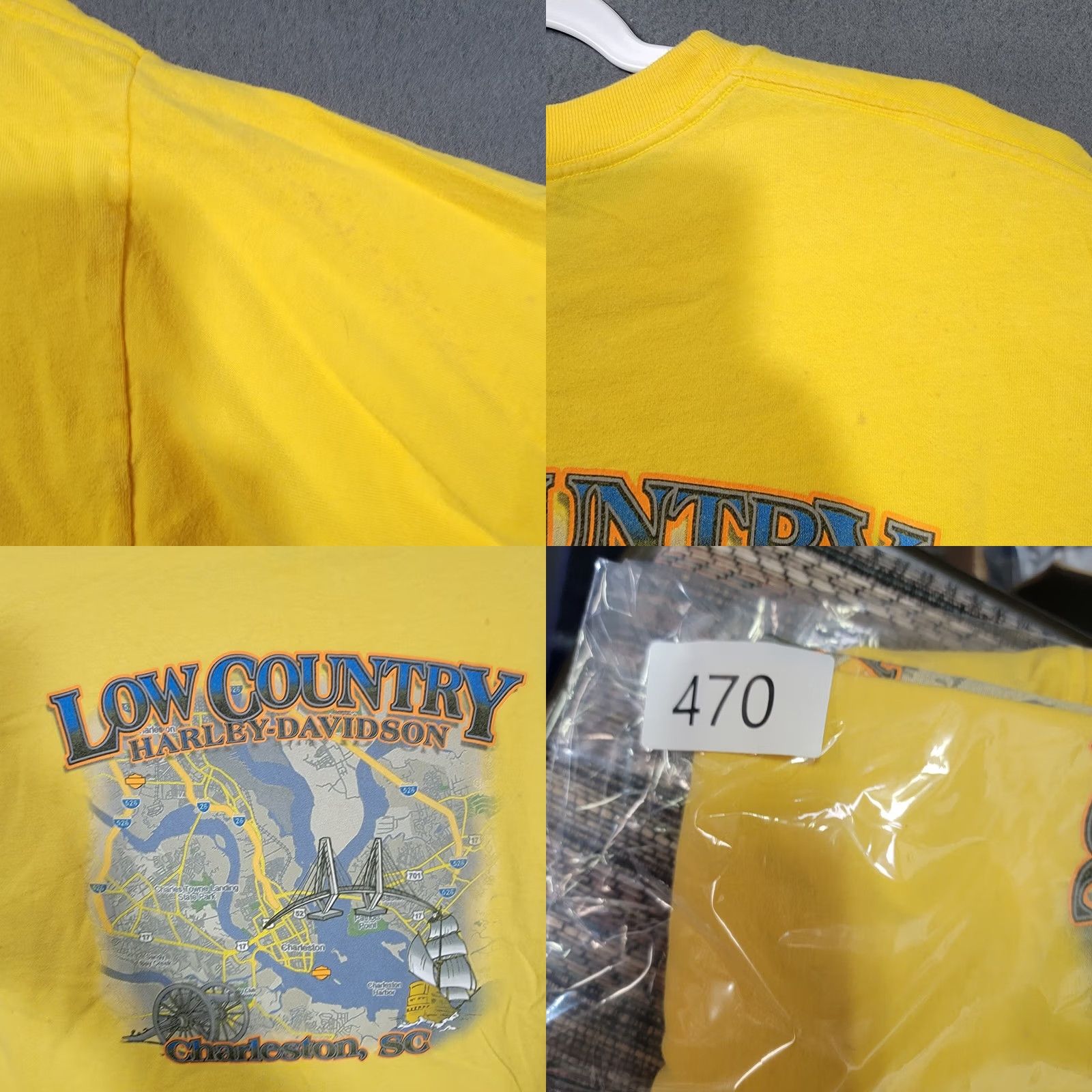 Harley Davidson VTG Harley-Davidson Shirt Mens XL Yellow Low Country Charleston SC Harley-Davidson Shirt Mens XL Yellow Low Country Charleston SC Size US XL / EU 56 / 4 - 8 Thumbnail