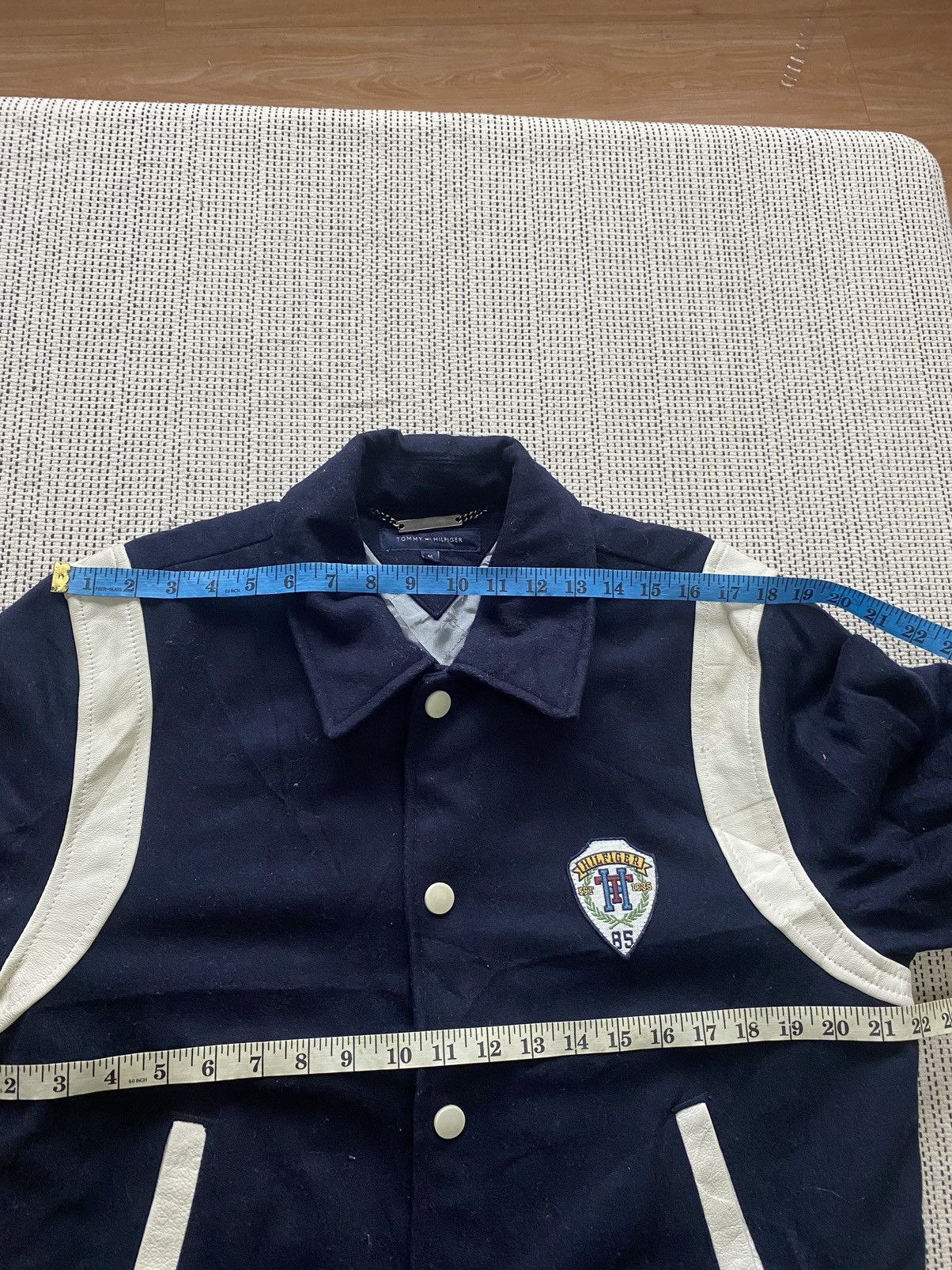 Tommy Hilfiger × Vintage Tommy hilfiger bomber jacket very rare Size US M / EU 48-50 / 2 - 15 Thumbnail