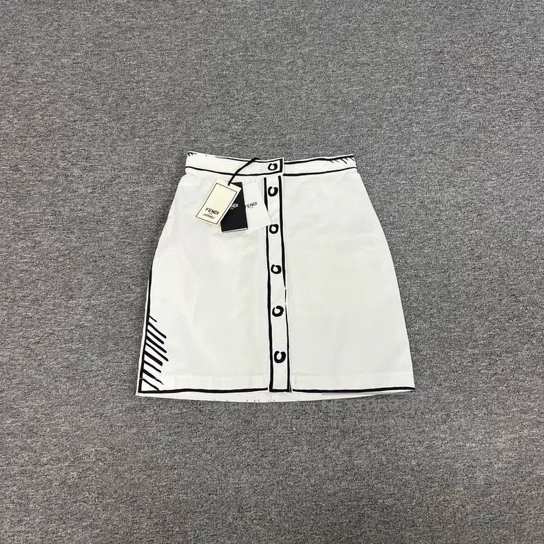 Fendi Fendi Californian Sky Comic Print Skirt Size 26" / US 2 / IT 38 - 1 Thumbnail