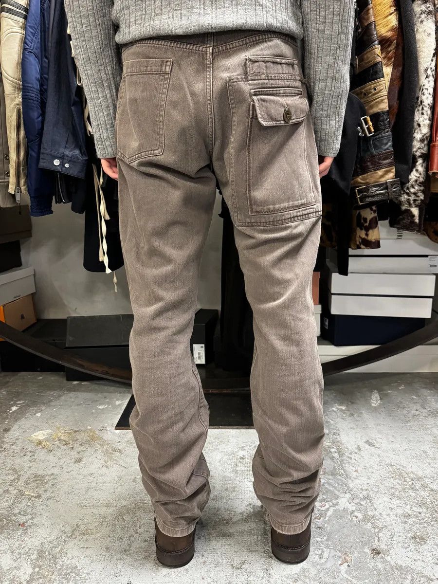 Just Cavalli AW2005 Cavalli Brown Multi Pockets Cargo Pants Size US 31 - 4 Thumbnail