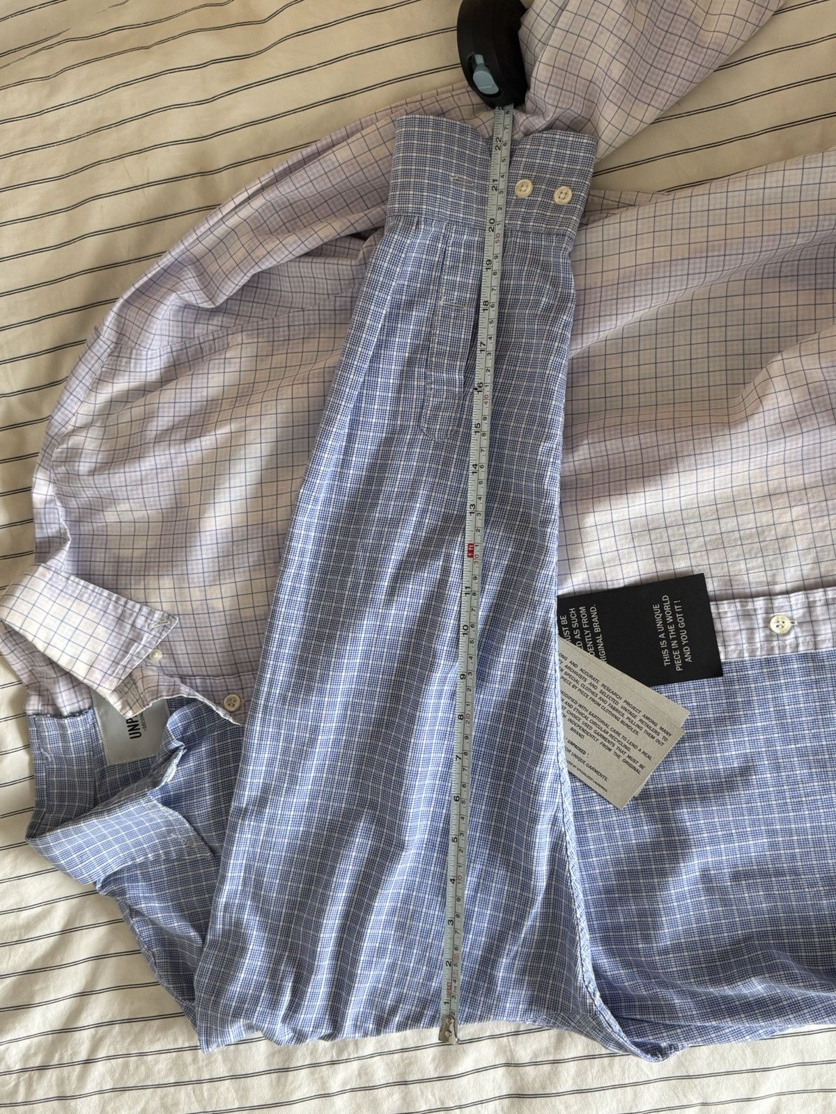 Ralph Lauren UNPACKED 1OF1 Reworked Check Shirt L Size US L / EU 52-54 / 3 - 12 Thumbnail