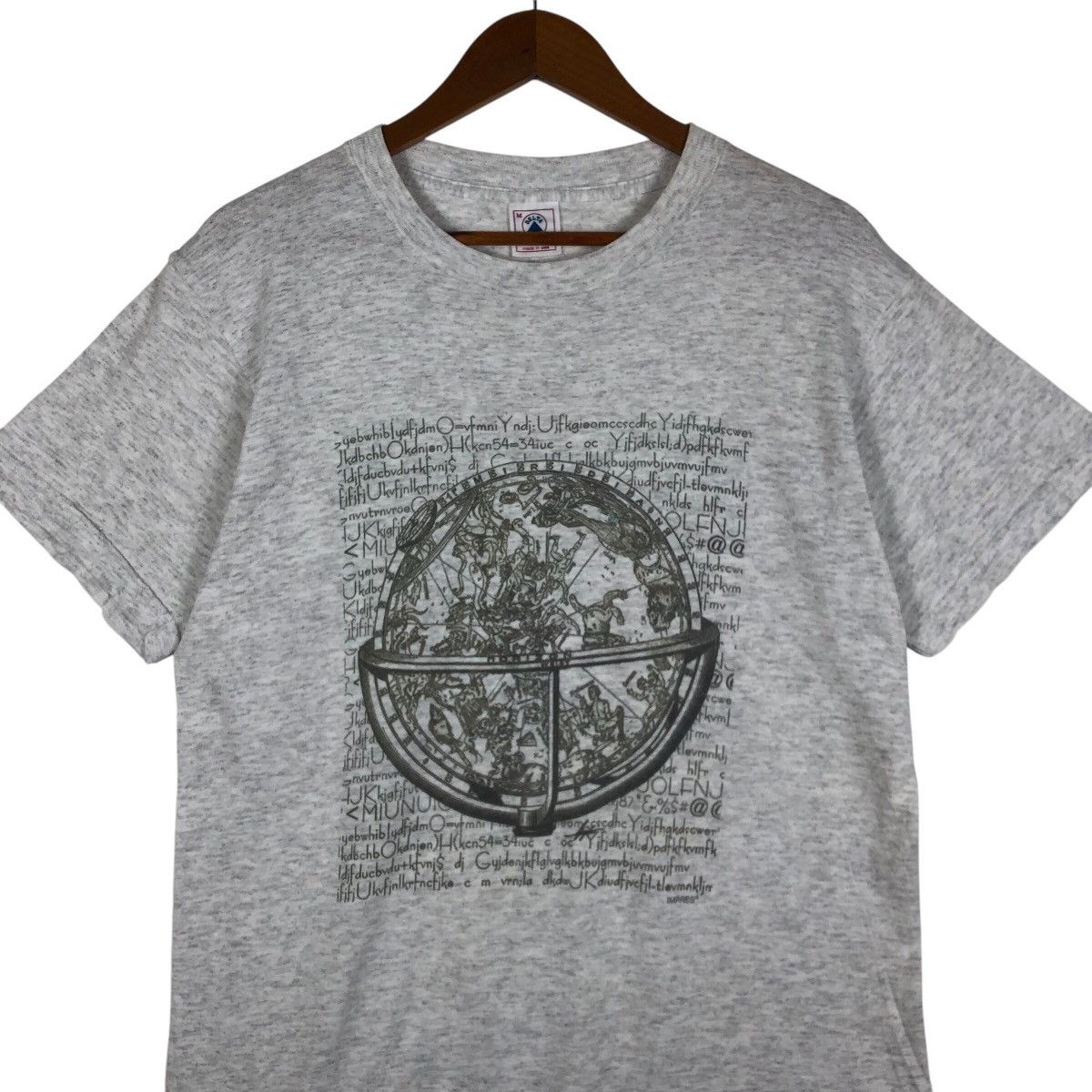 Delta GLOBUS TERRESTRES Vintage Art T-Shirt Size US M / EU 48-50 / 2 - 2 Thumbnail